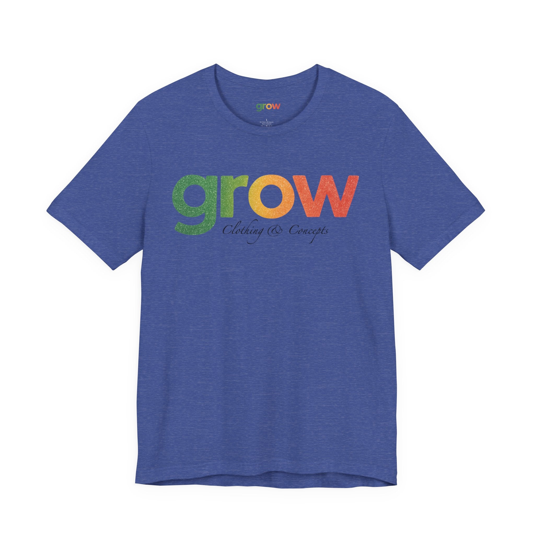 Grow Clothing™ Short Sleeve Rasta Tee | Positive Streetwear, Casual Wear, great quality, comfortable, tons of colors
