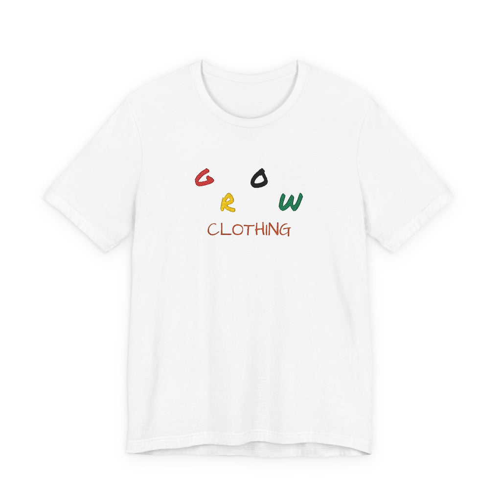 Grow Clothing Unisex Jersey Tee | Inspirational T-Shirt, Casual Wear, Gift for Friends, Eco-Friendly, Summer Style