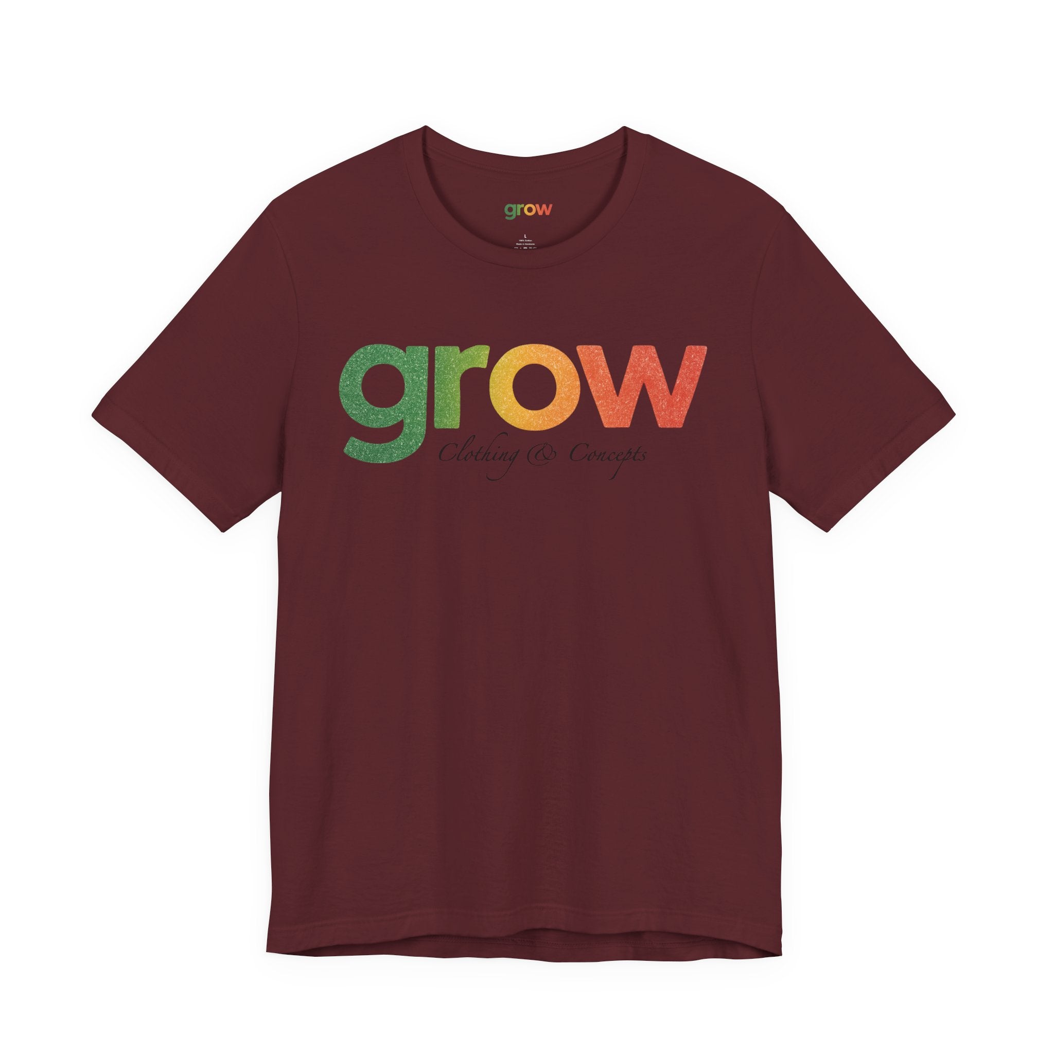 Grow Clothing™ Short Sleeve Rasta Tee | Positive Streetwear, Casual Wear, great quality, comfortable, tons of colors