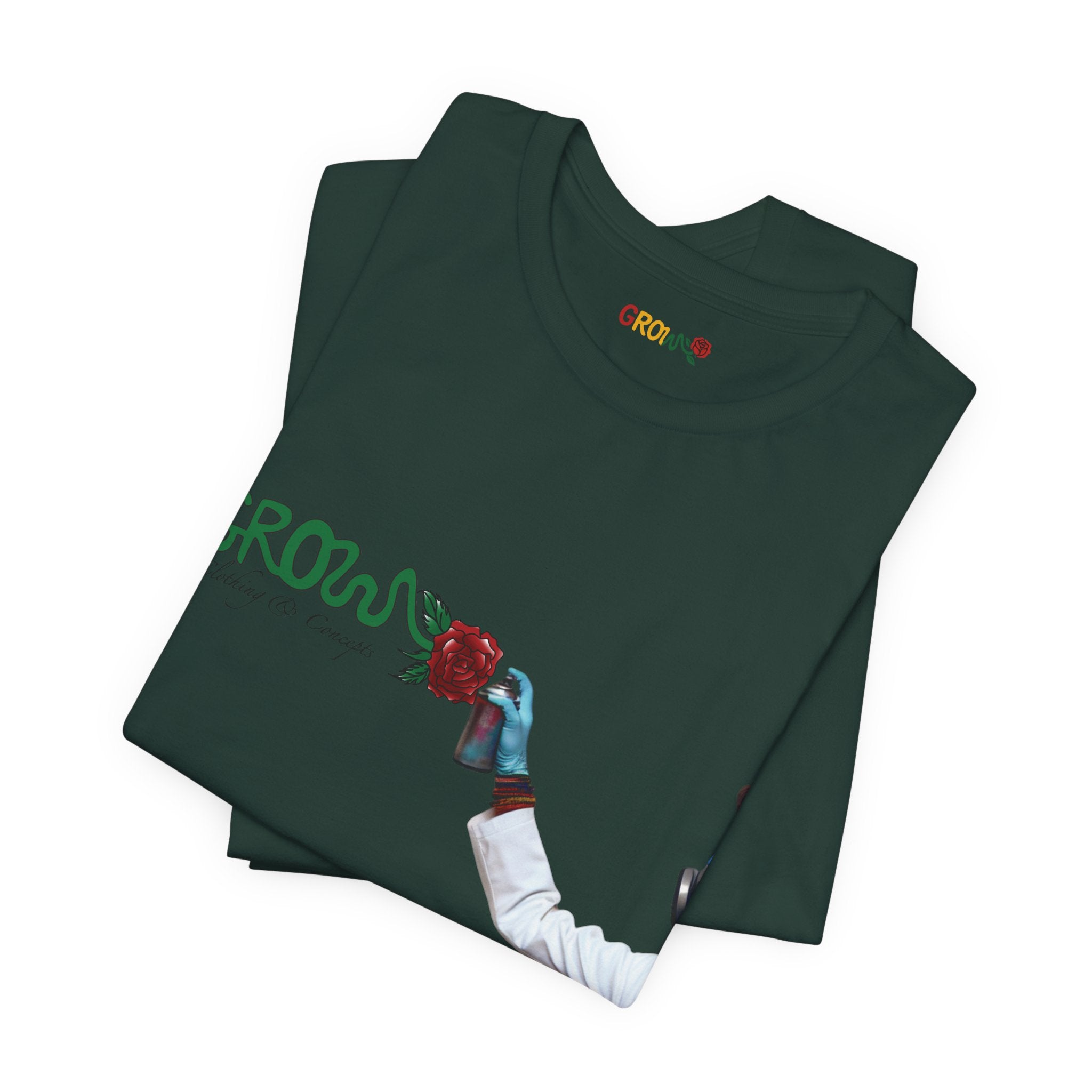Grow’s Dr. Touchup T-Shirt - positive streetwear - improve always in all ways - unisex, soft great quality