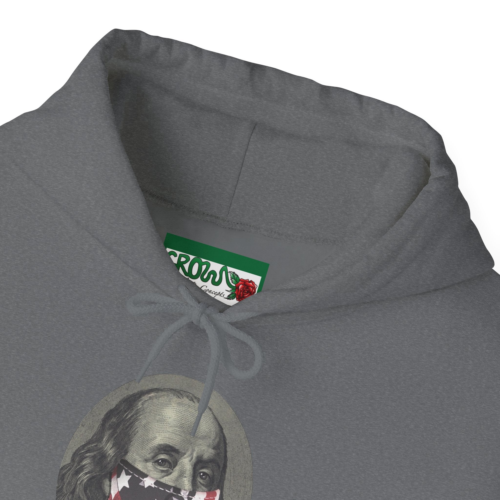 Grow's Original Gangster Unisex Hooded Sweatshirt - Warm, stylish Streetwear