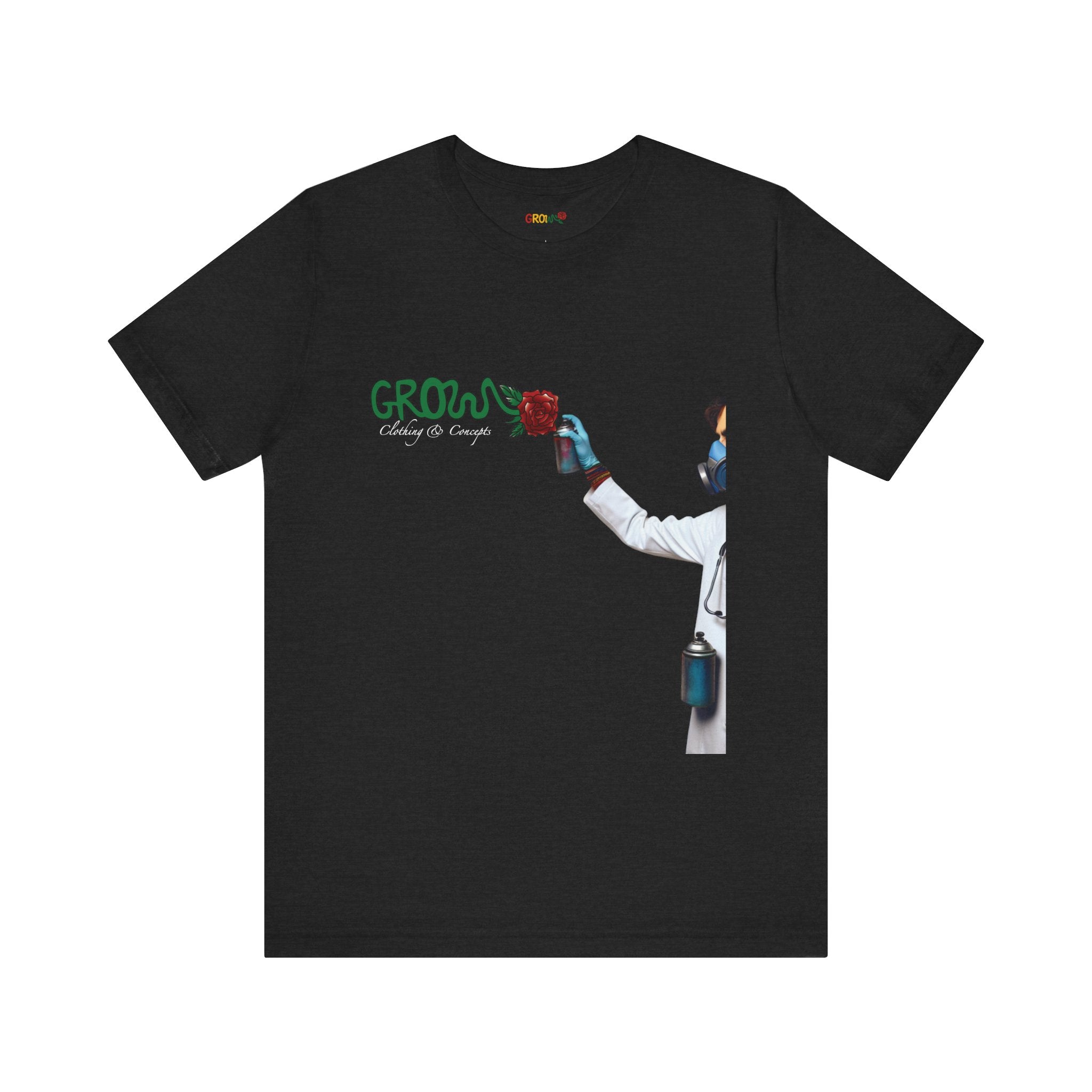 Grow’s Dr. Touchup T-Shirt - positive streetwear - improve always in all ways - unisex, soft great quality