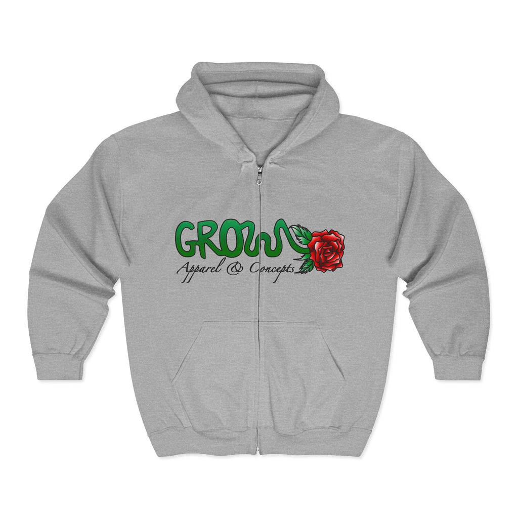 The Grow Clothing™ Unisex Zip-Up Sweatshirt Hoodie, Banksy 'politics lies' street art, , Streetwear, Quality Zip Up Hoodie with front & back Design