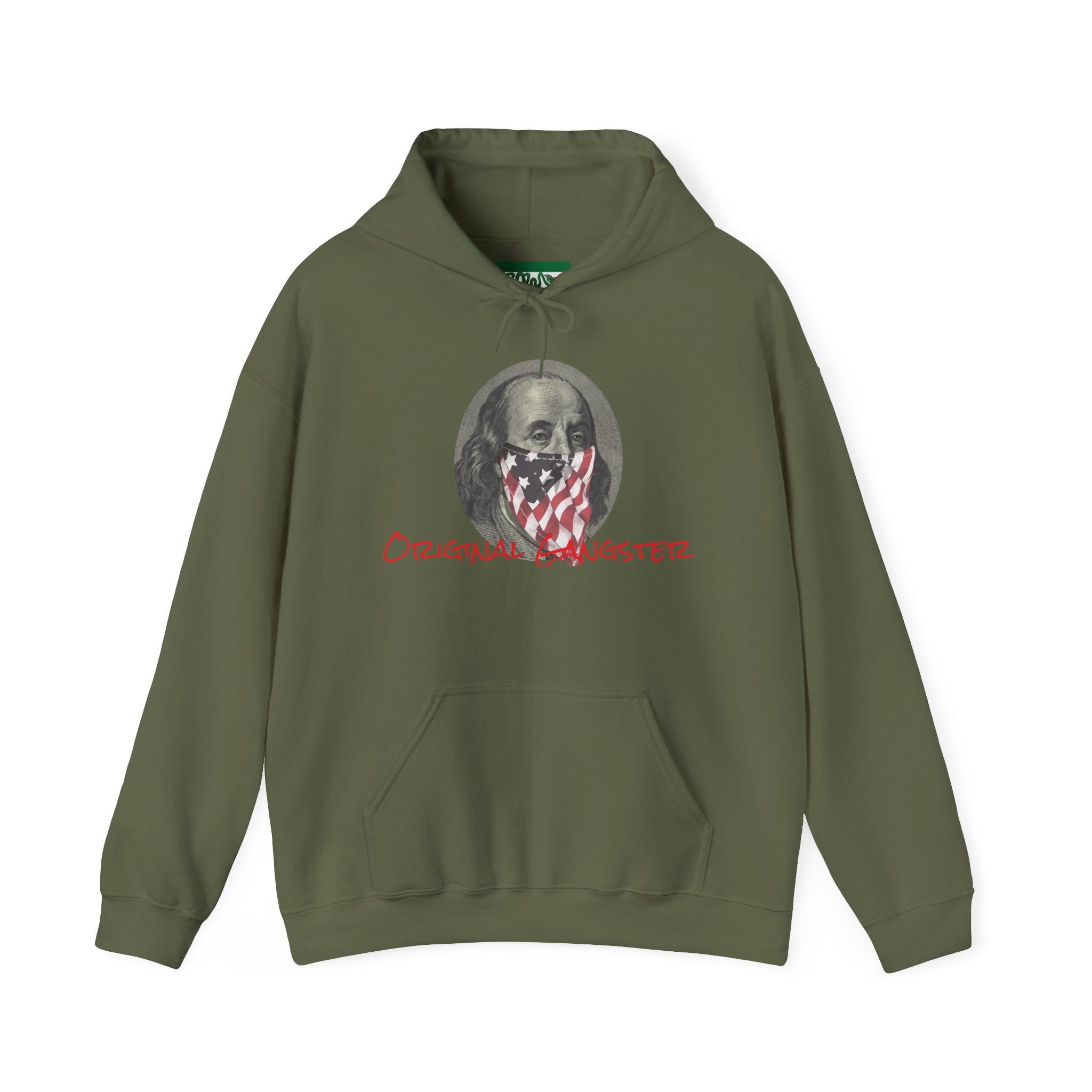 Grow's Original Gangster Unisex Hooded Sweatshirt - Warm, stylish Streetwear