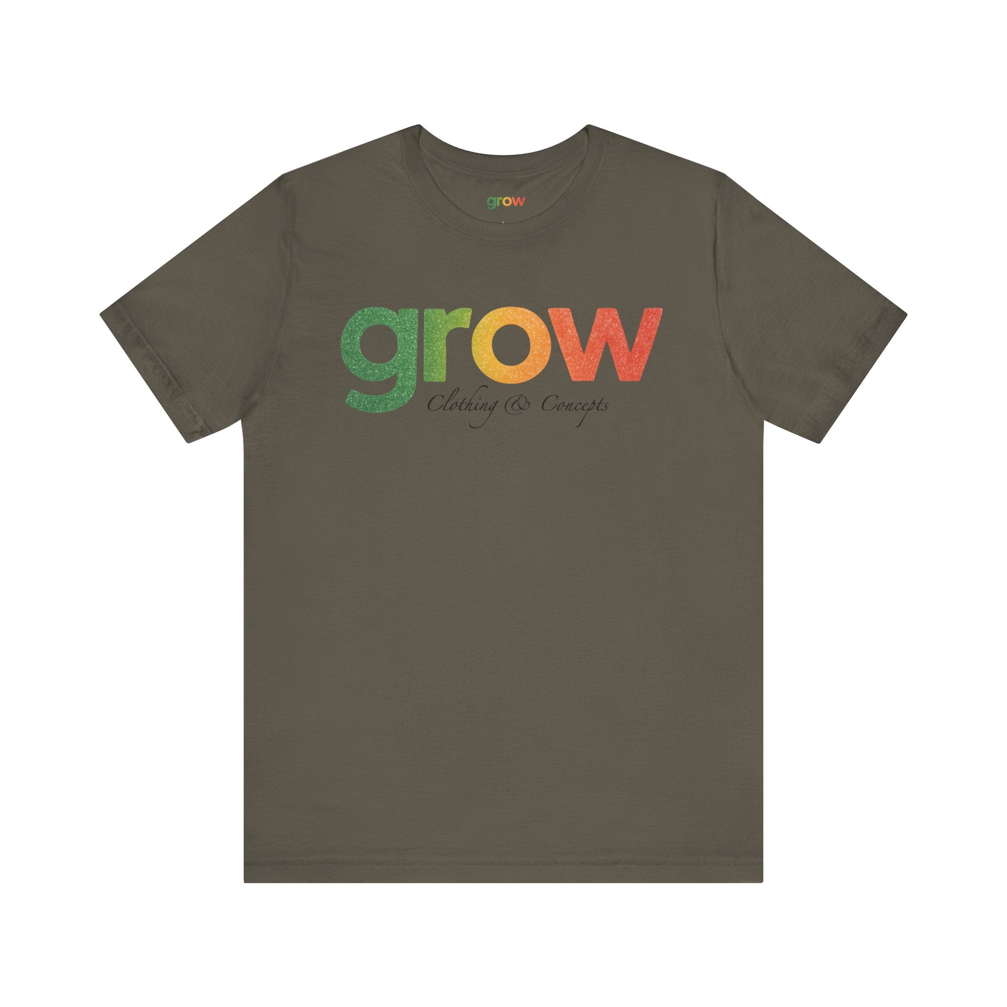 Grow Clothing™ Short Sleeve Rasta Tee | Positive Streetwear, Casual Wear, great quality, comfortable, tons of colors