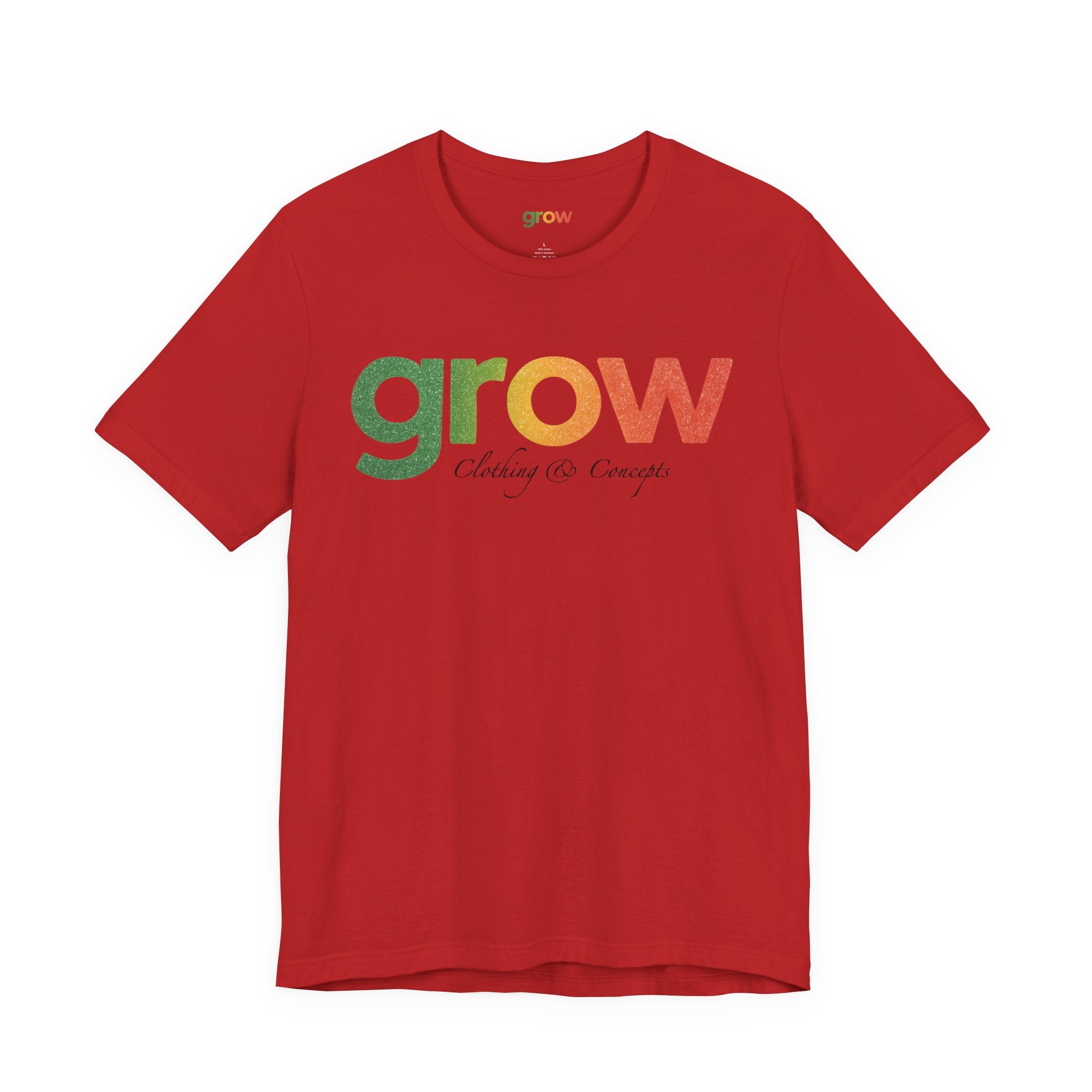 Grow Clothing™ Short Sleeve Rasta Tee | Positive Streetwear, Casual Wear, great quality, comfortable, tons of colors