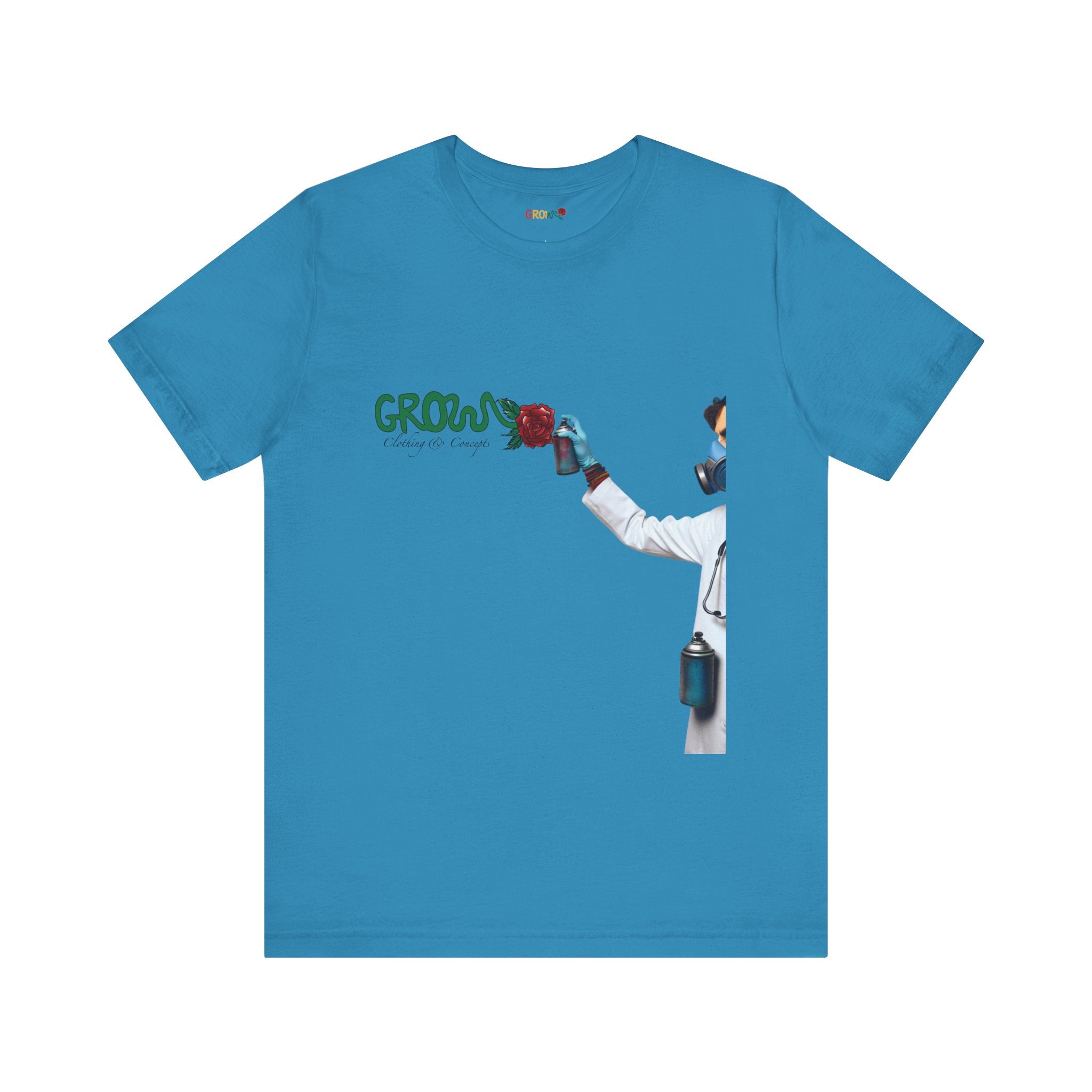 Grow’s Dr. Touchup T-Shirt - positive streetwear - improve always in all ways - unisex, soft great quality