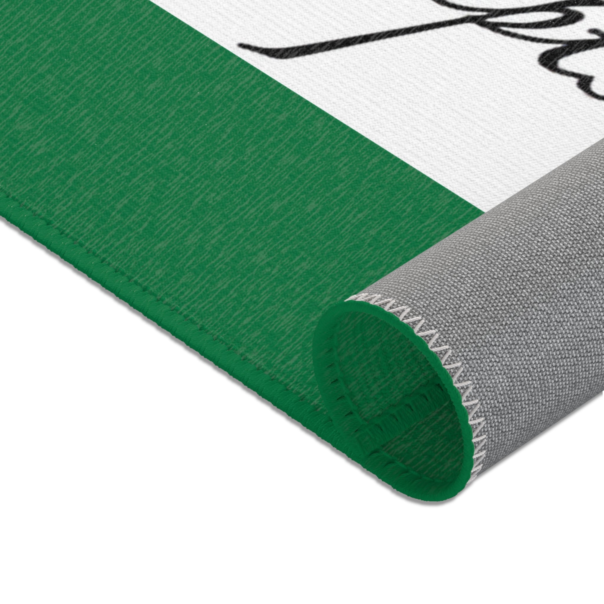 Grow’s Official Area Rug - 6 sizes - hemmed edges and a coated backing,