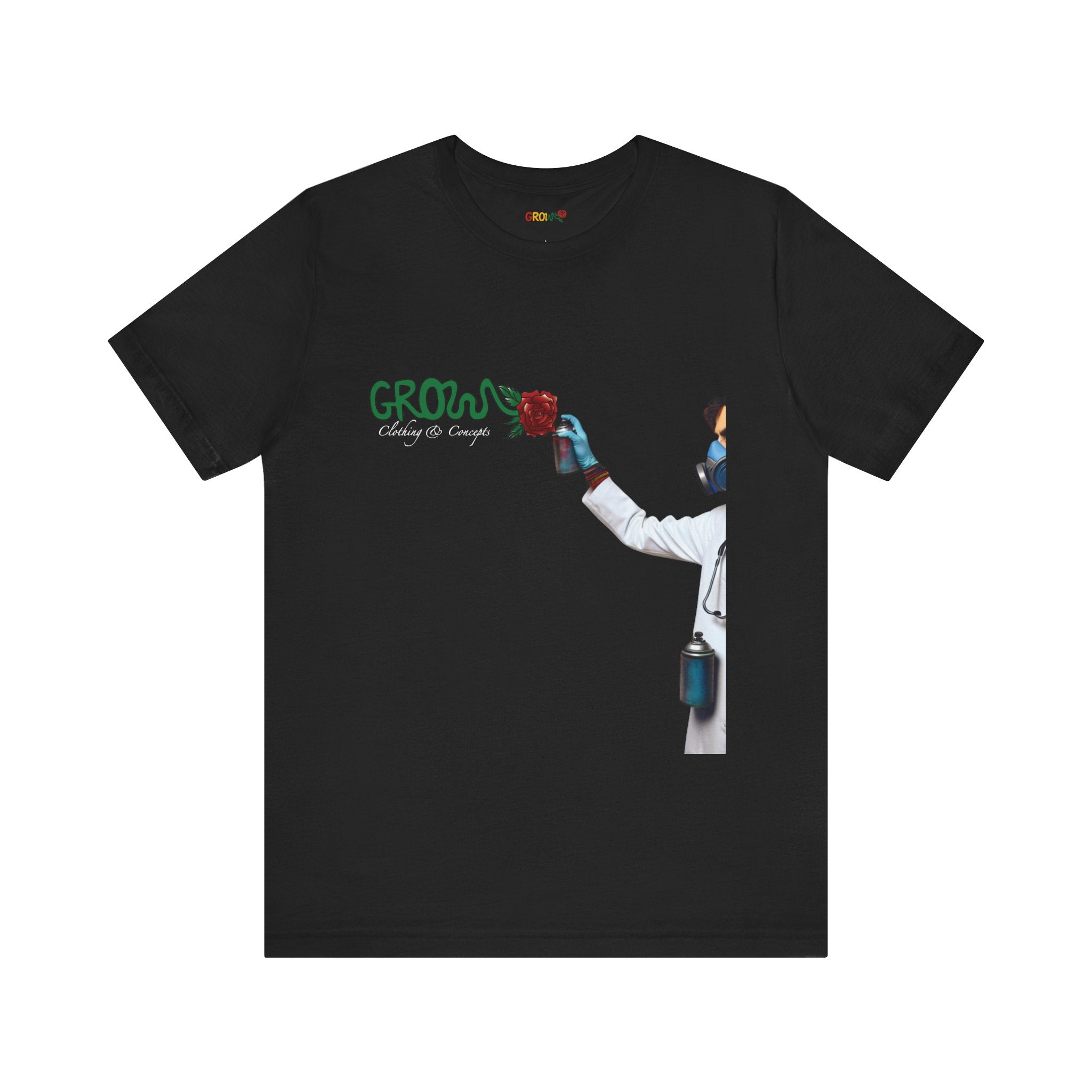 Grow’s Dr. Touchup T-Shirt - positive streetwear - improve always in all ways - unisex, soft great quality