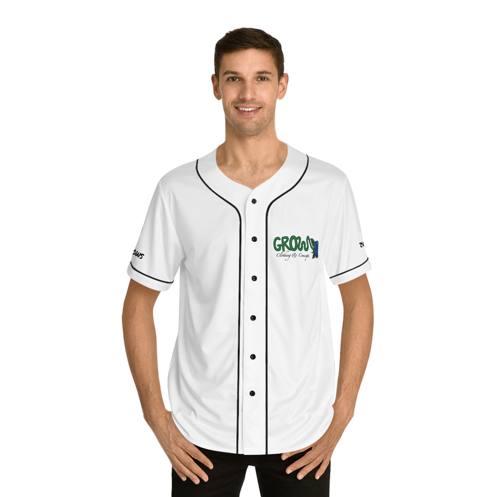 Grow Baseball Jersey - Heroes Stop War-War Blows-Positive Streetwear w/a message