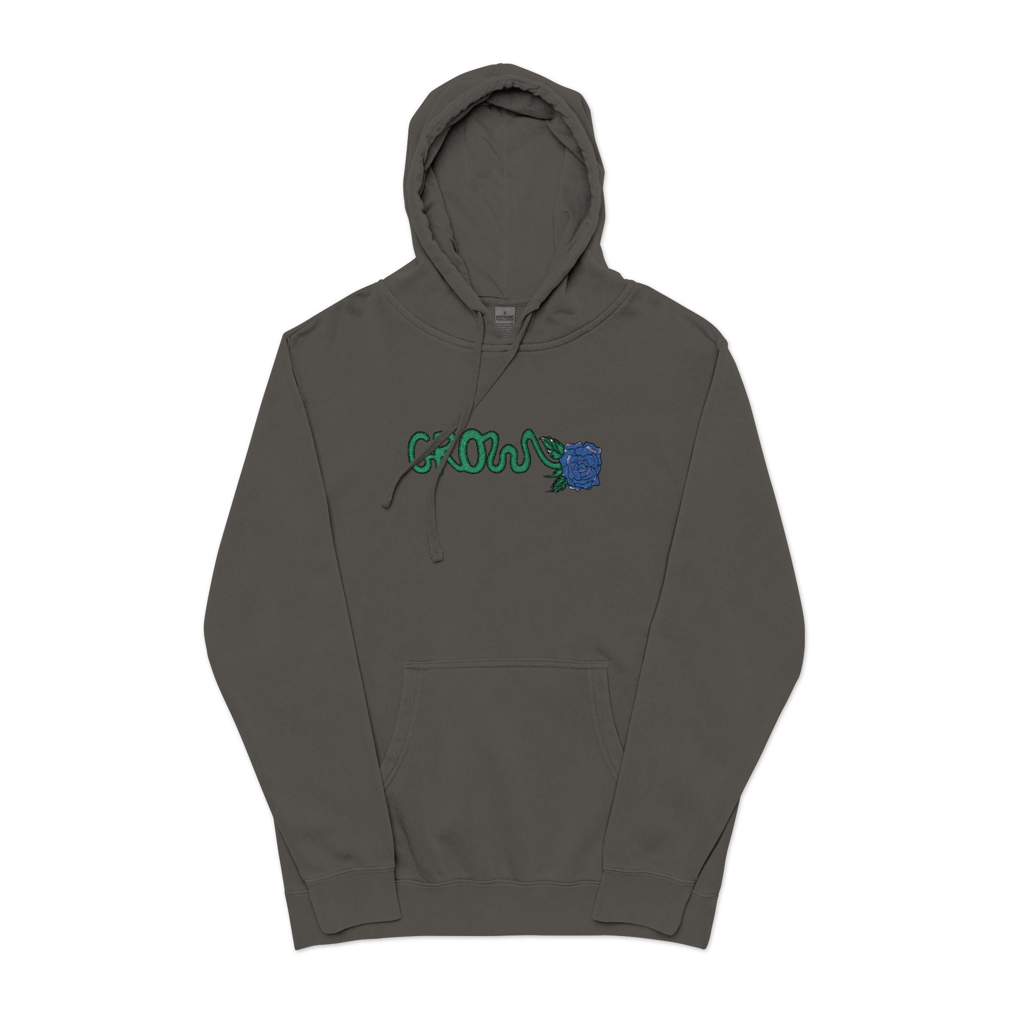 Grow Clothing™Unisex Embroidered Hoodie with Nature-Inspired Design, Cozy Streetwear, Casual Comfort, Excellent Quality
