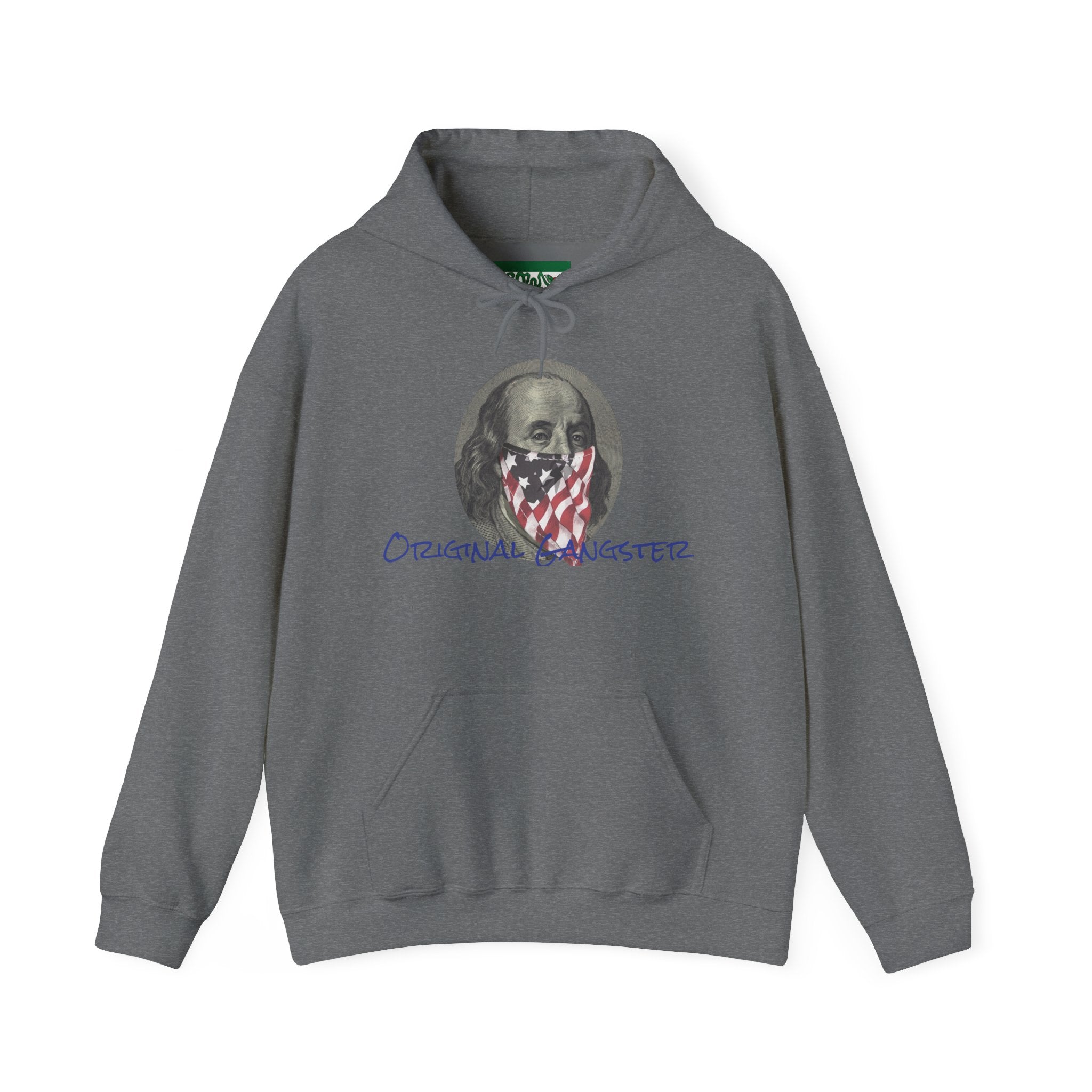 Grow's Original Gangster Unisex Hooded Sweatshirt - Warm, stylish Streetwear
