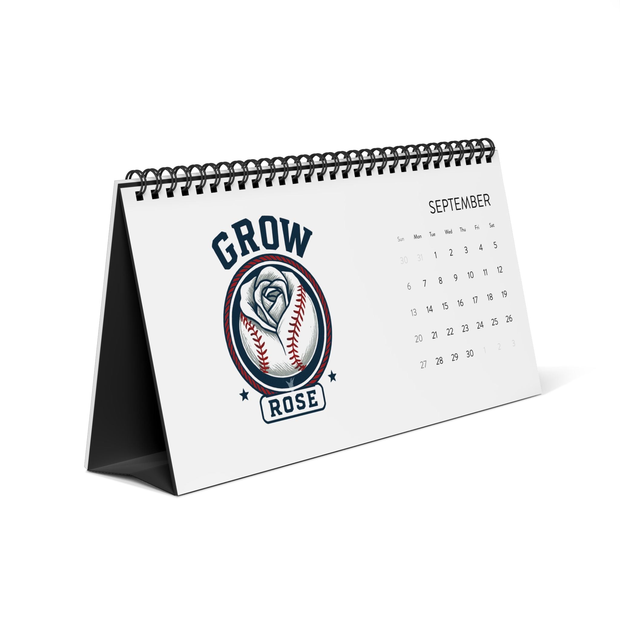 Grow Clothing™ 2026 Desktop Calendar, Grow Theme, Motivational Calendar Gift, Office Organization, Home Office