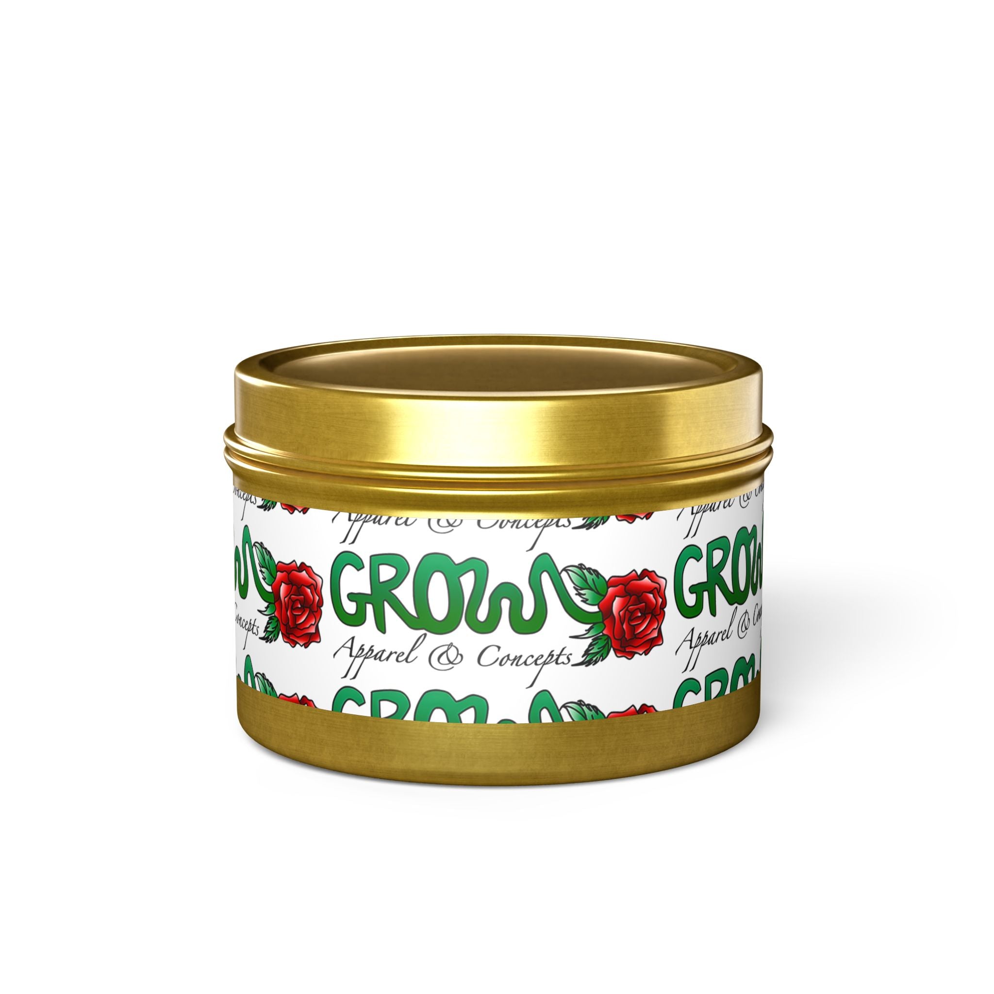 Grow’s Tin Candles | Aromatherapy, Home Fragrance w/ streetwear logo