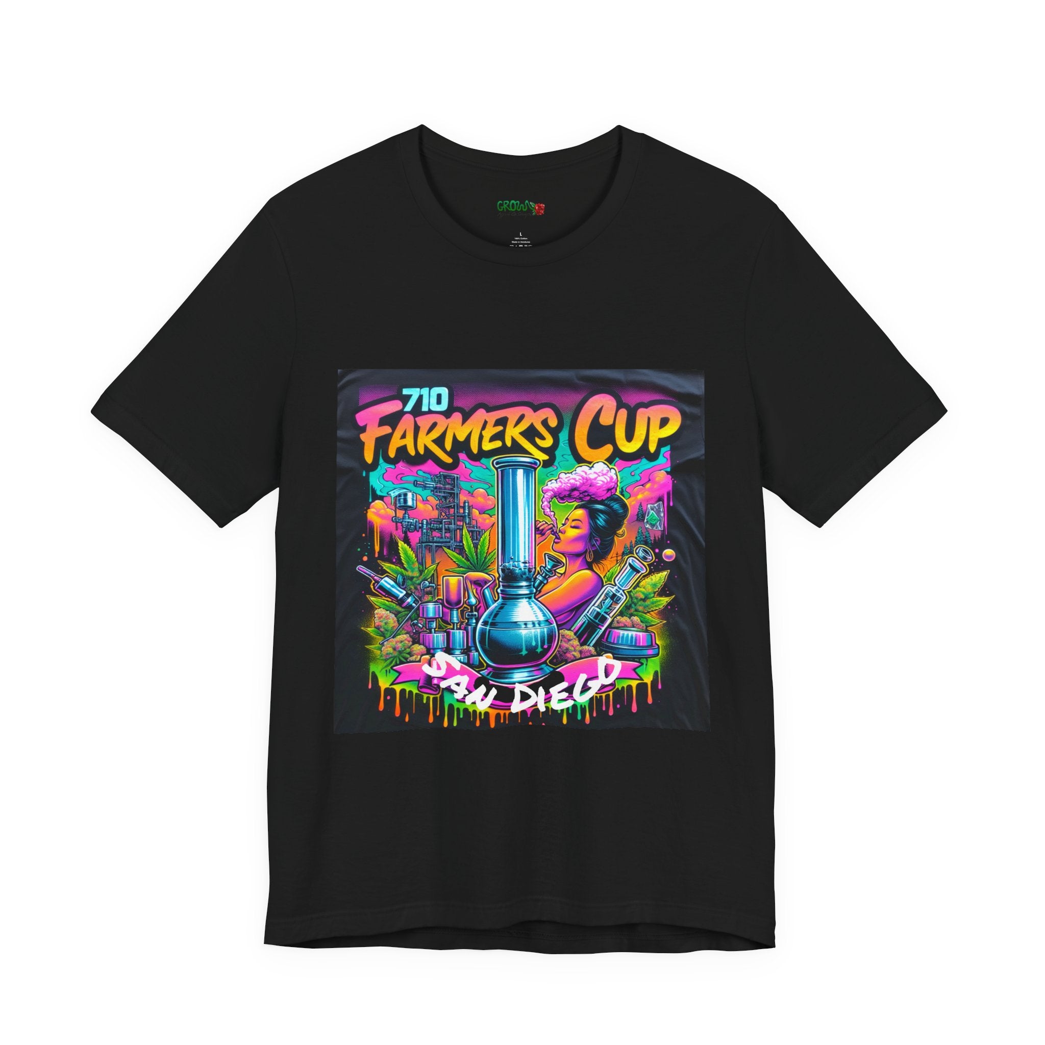 The Official 710 Farmer's Cup Shirt no sponsors on back - Women's Cut, Tag-Less