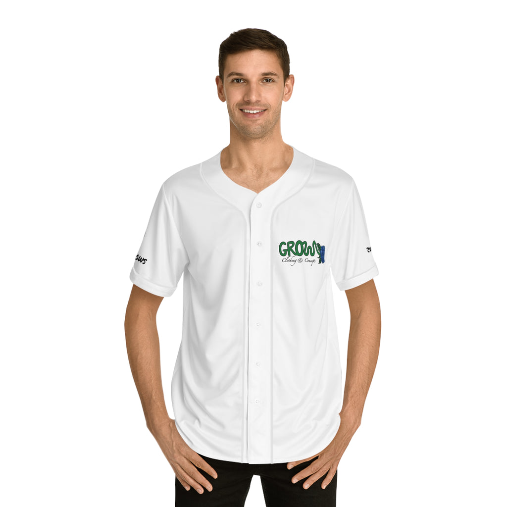 Grow Baseball Jersey - Heroes Stop War-War Blows-Positive Streetwear w/a message