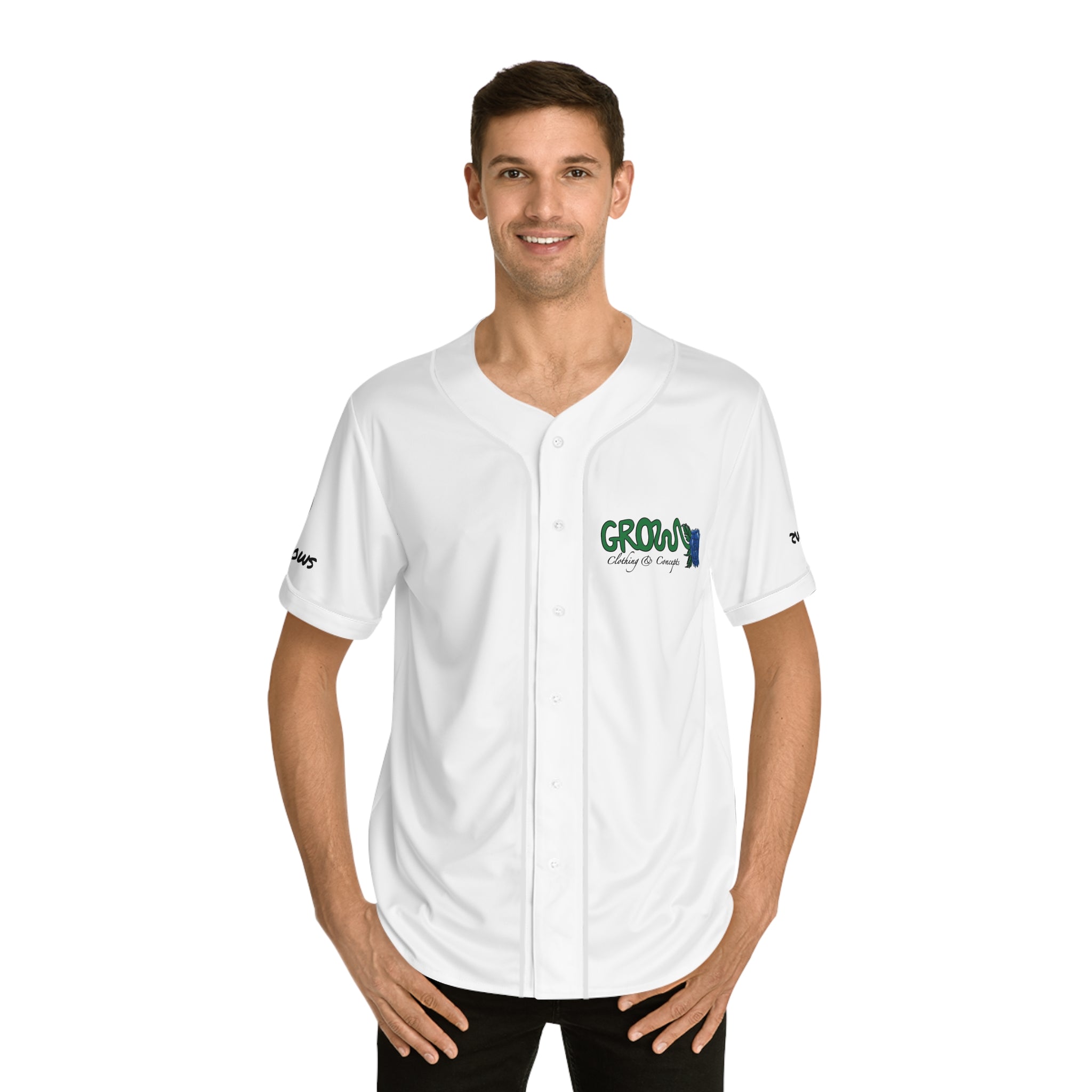 Grow Baseball Jersey - Heroes Stop War-War Blows-Positive Streetwear w/a message
