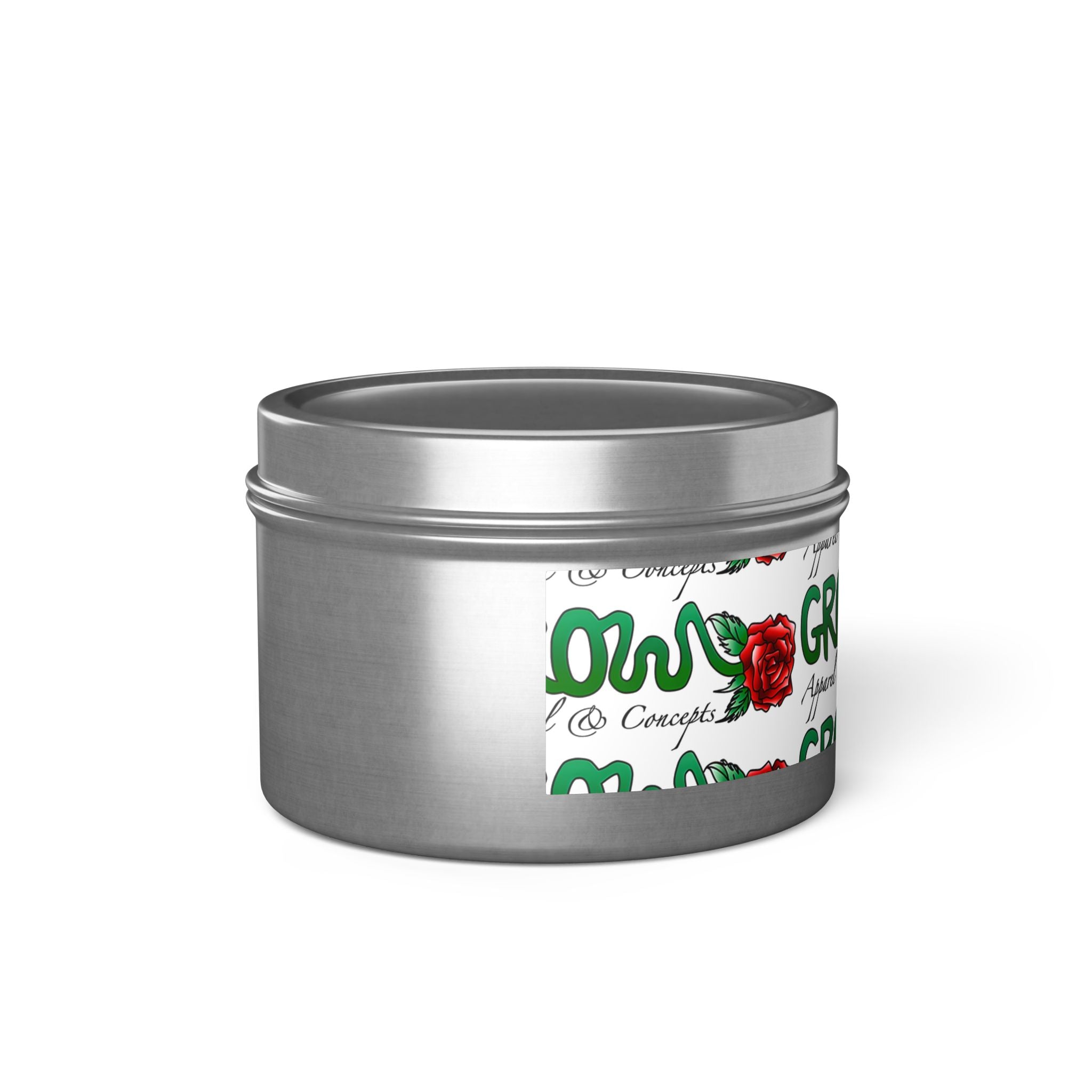 Grow’s Tin Candles | Aromatherapy, Home Fragrance w/ streetwear logo