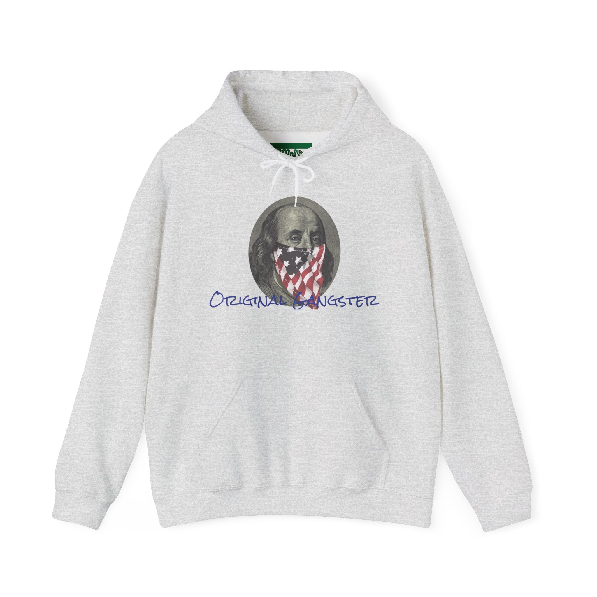 Grow's Original Gangster Unisex Hooded Sweatshirt - Warm, stylish Streetwear