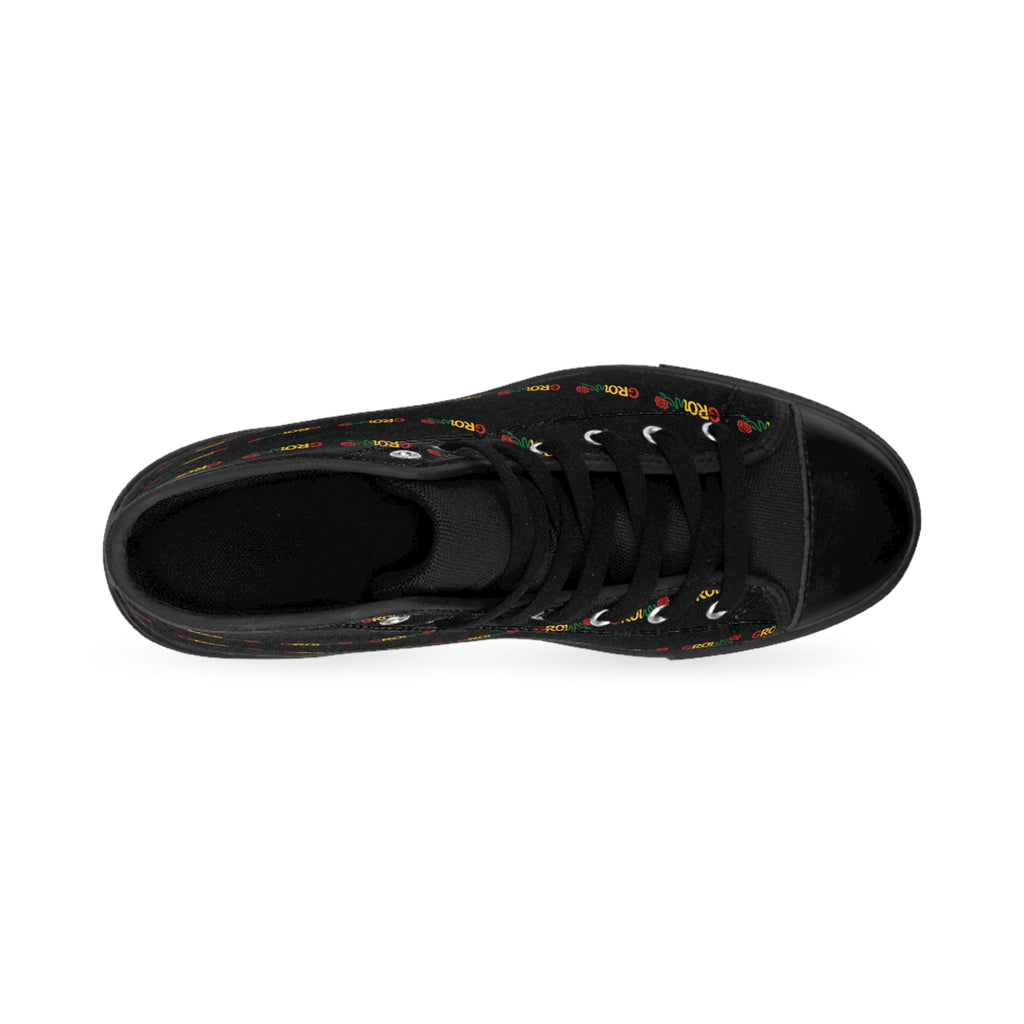 THE Rasta ICON from Grow-Quality Converse stye high-top shoes-classic sneakers