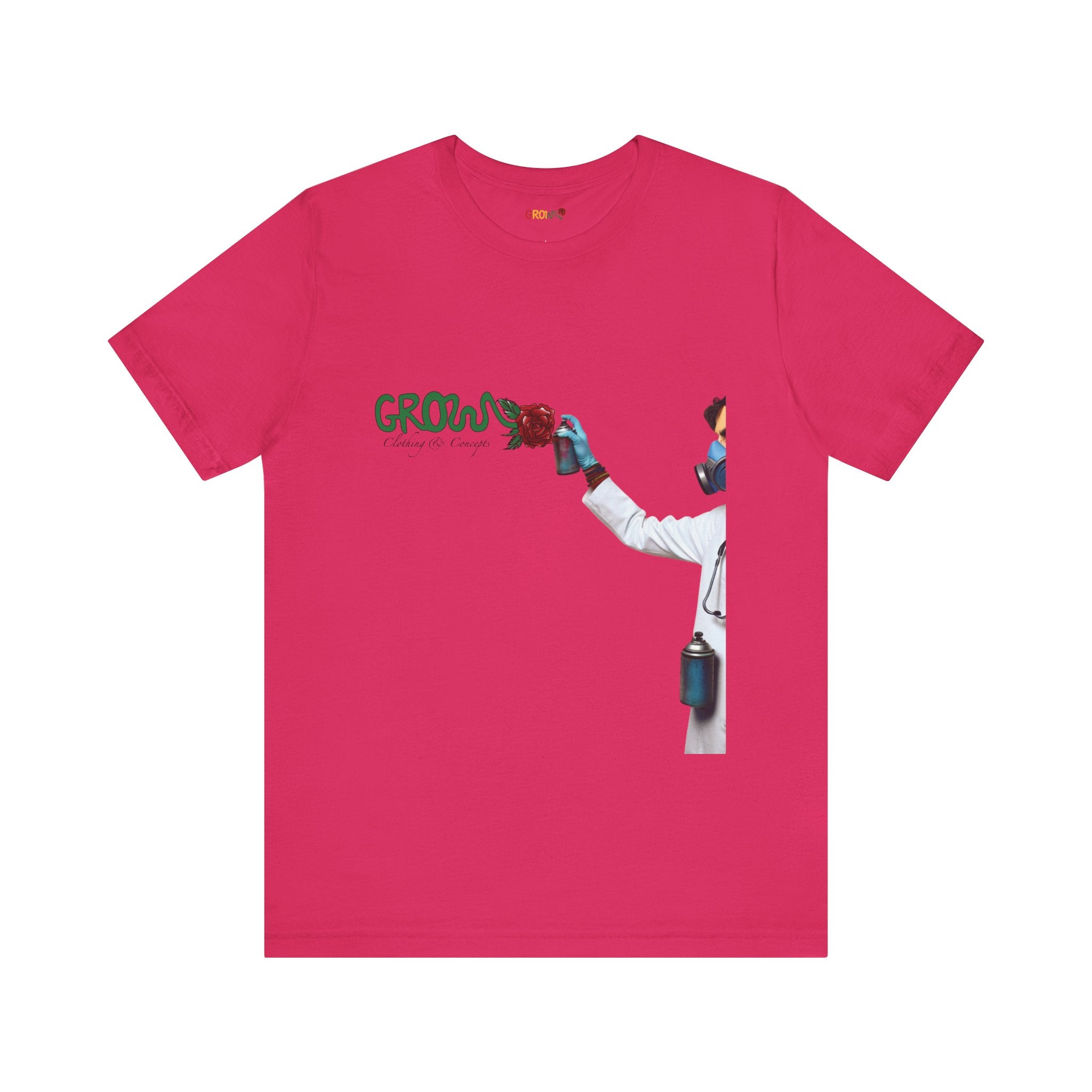 Grow’s Dr. Touchup T-Shirt - positive streetwear - improve always in all ways - unisex, soft great quality