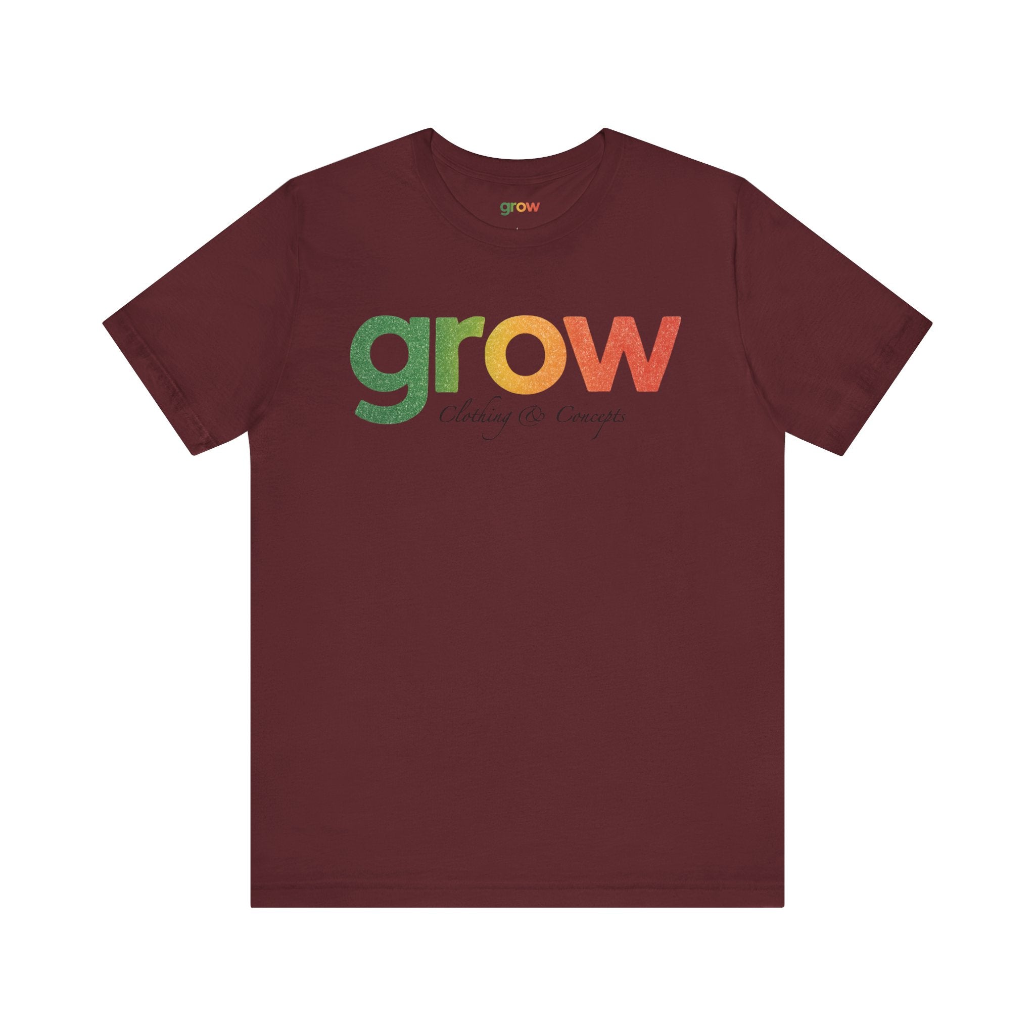 Grow Clothing™ Short Sleeve Rasta Tee | Positive Streetwear, Casual Wear, great quality, comfortable, tons of colors