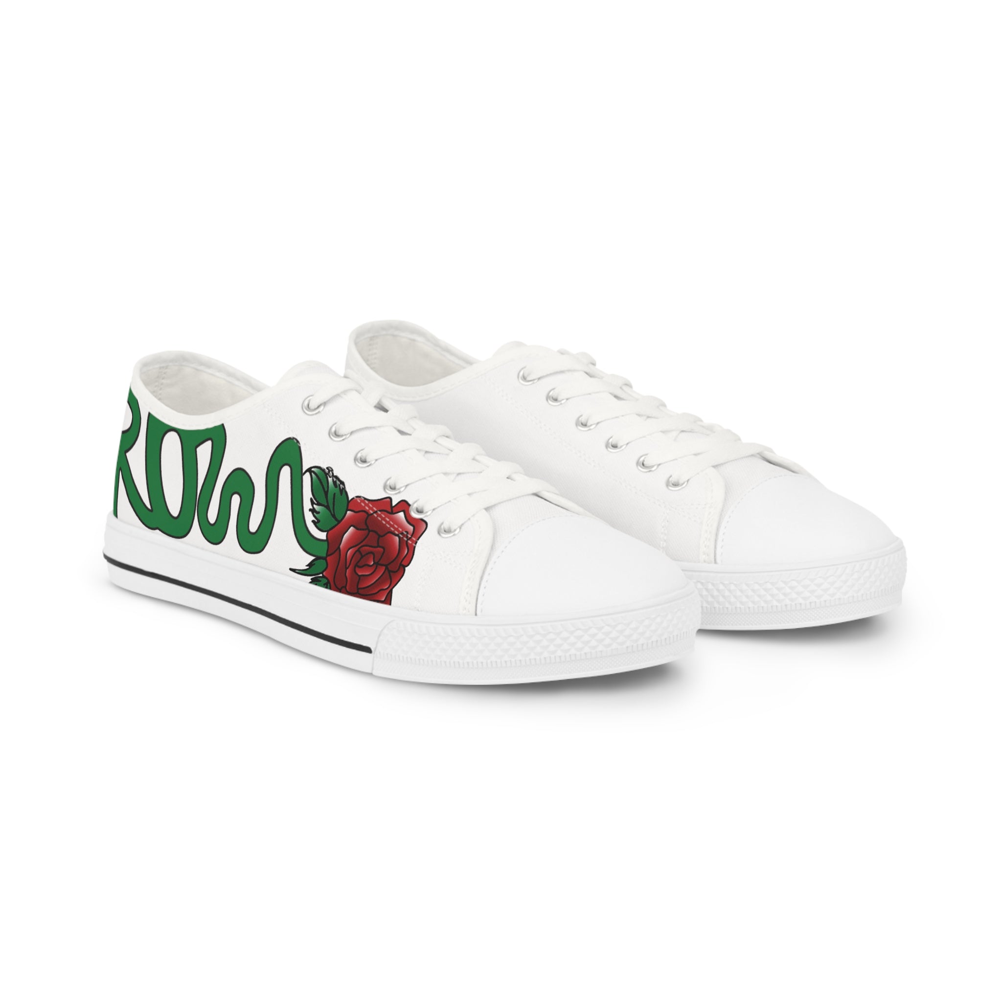 The Icon - Grow's Low Top Sneakers - streetwear shoes I white & black