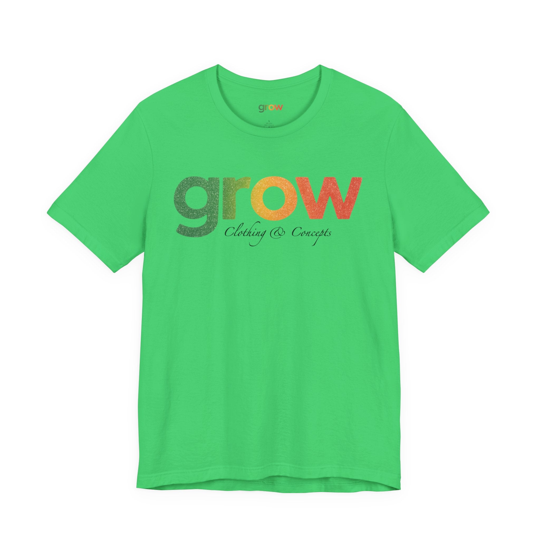 Grow Clothing™ Short Sleeve Rasta Tee | Positive Streetwear, Casual Wear, great quality, comfortable, tons of colors