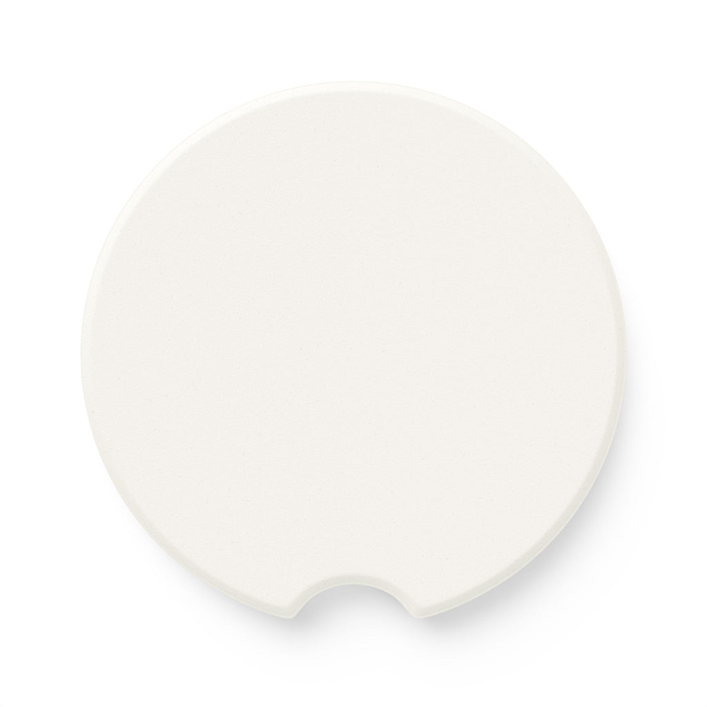 Grow Soapstone Car Coaster (blue rose) - Stylish Eco-Friendly Car Drink Holder