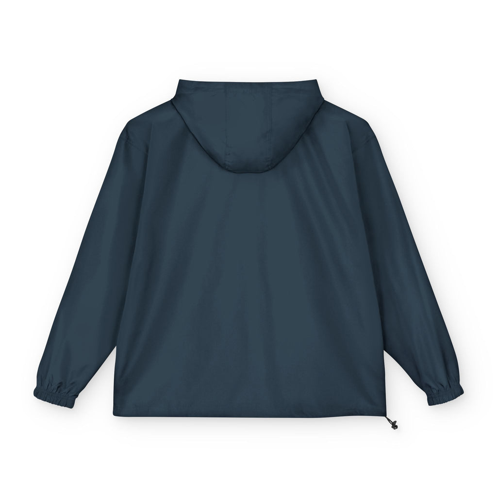 The Grow Clothing™  Champion Packable Anorak Jacket — Chest Logo Outdoor Windbreaker - Stay in style in the for rain/snow/wind