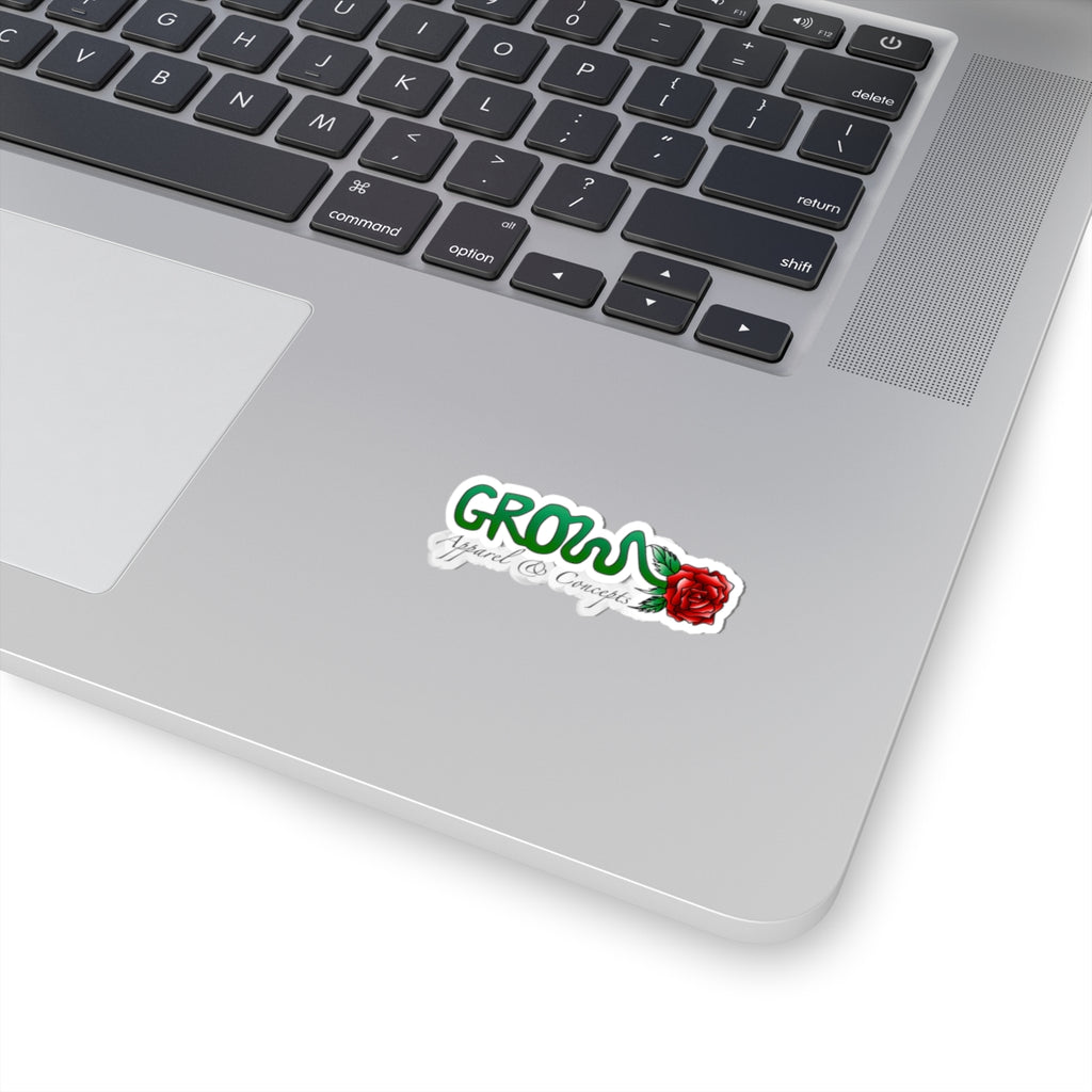 The Icon - Grow Your Vibe with our  Kiss-Cut Stickers in multiple sizes