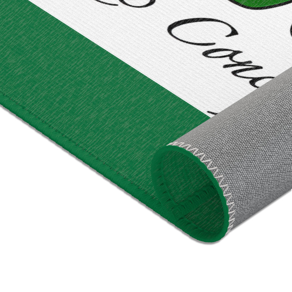 Grow’s Official Area Rug - 6 sizes - hemmed edges and a coated backing,