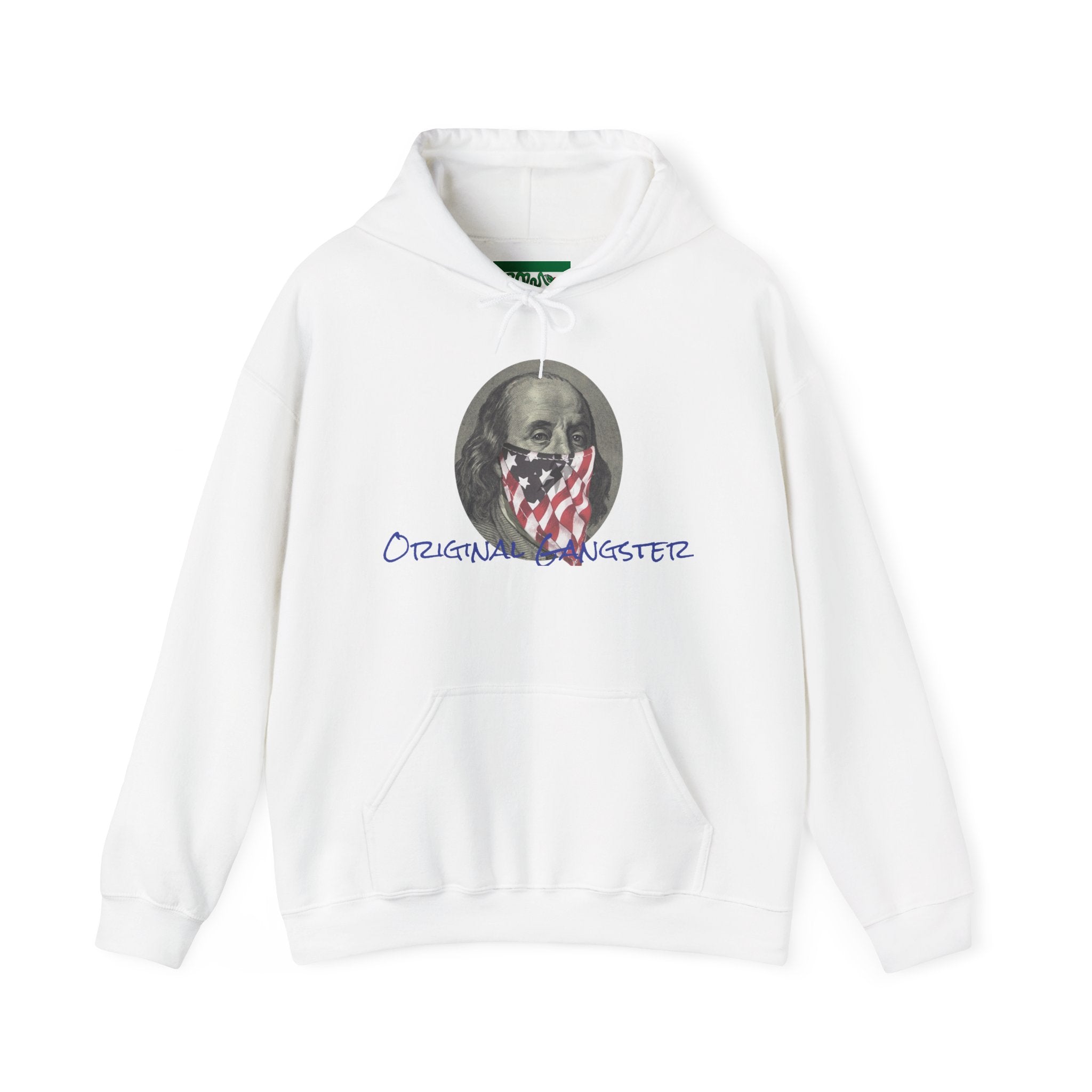 Grow's Original Gangster Unisex Hooded Sweatshirt - Warm, stylish Streetwear