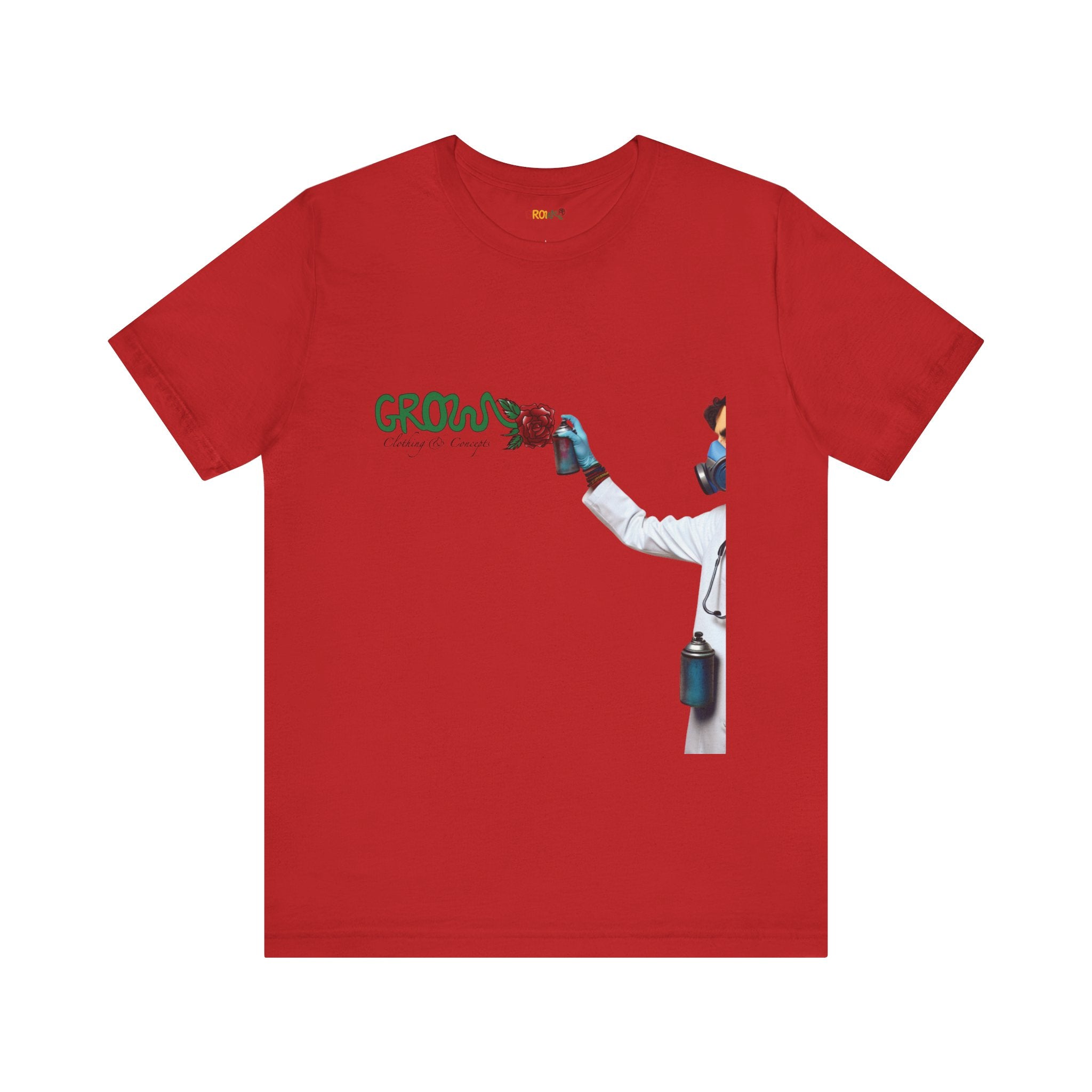 Grow’s Dr. Touchup T-Shirt - positive streetwear - improve always in all ways - unisex, soft great quality