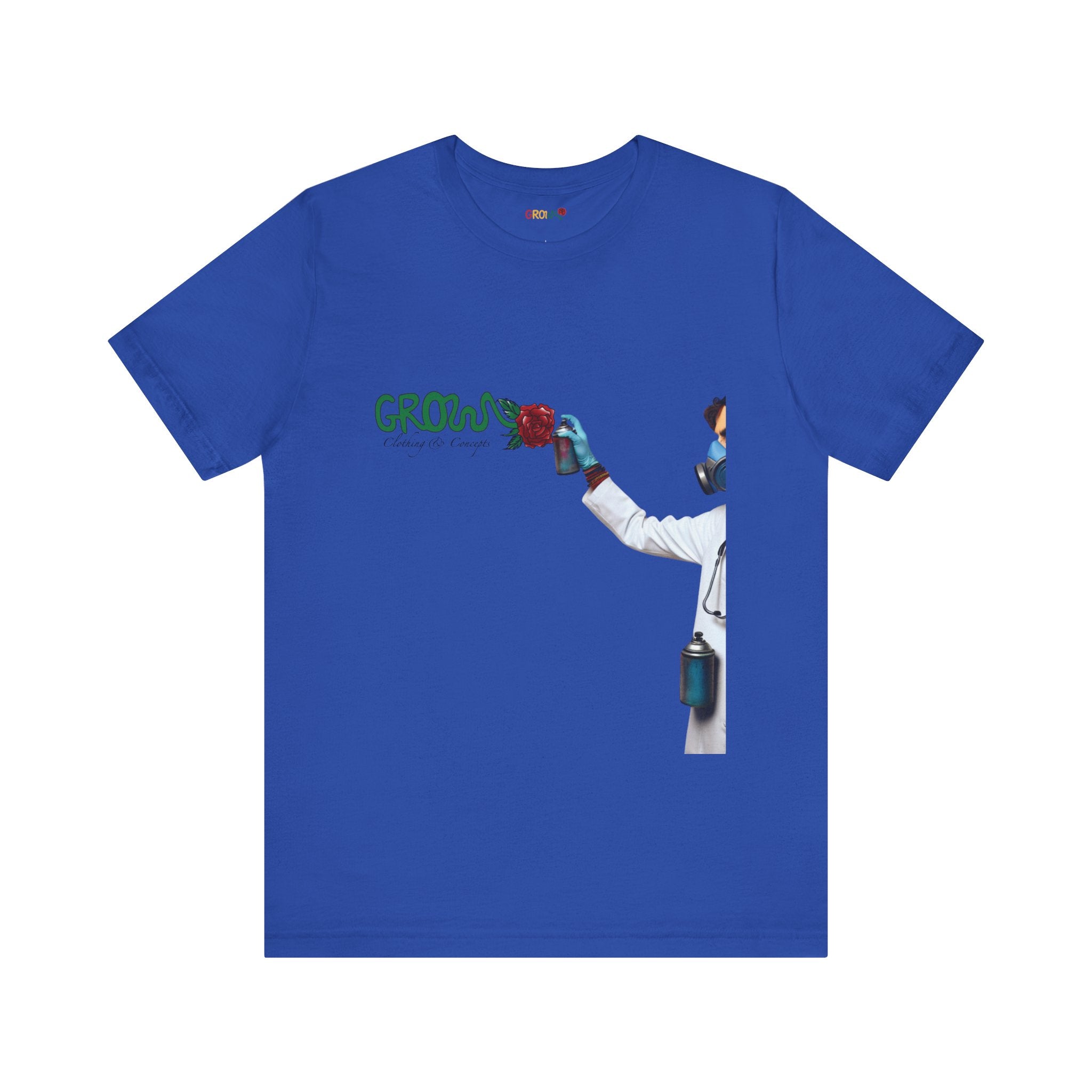 Grow’s Dr. Touchup T-Shirt - positive streetwear - improve always in all ways - unisex, soft great quality