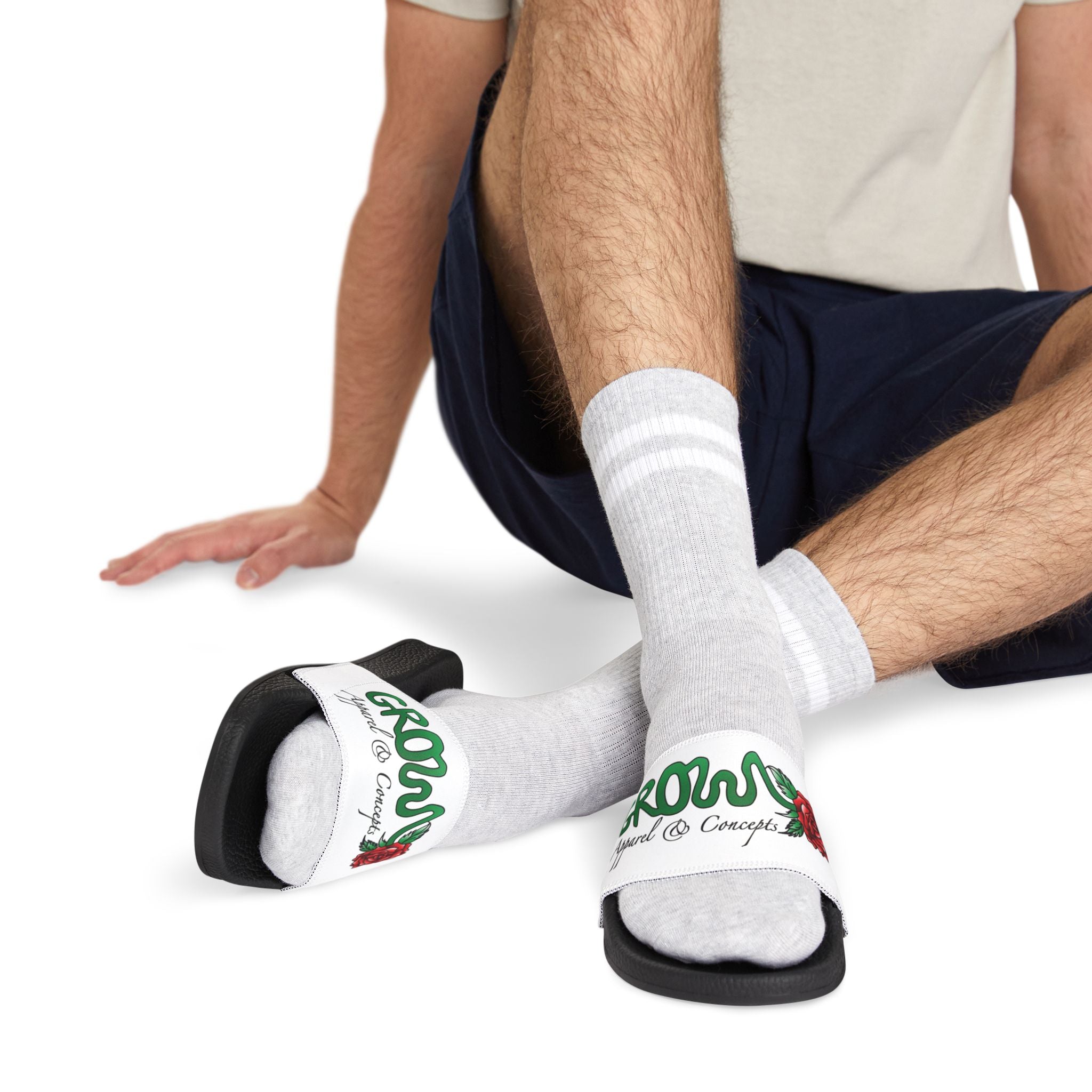 Grow's THE ICON  Removable Velcro Strap Sandals - Streetwear with a purpose - great quality