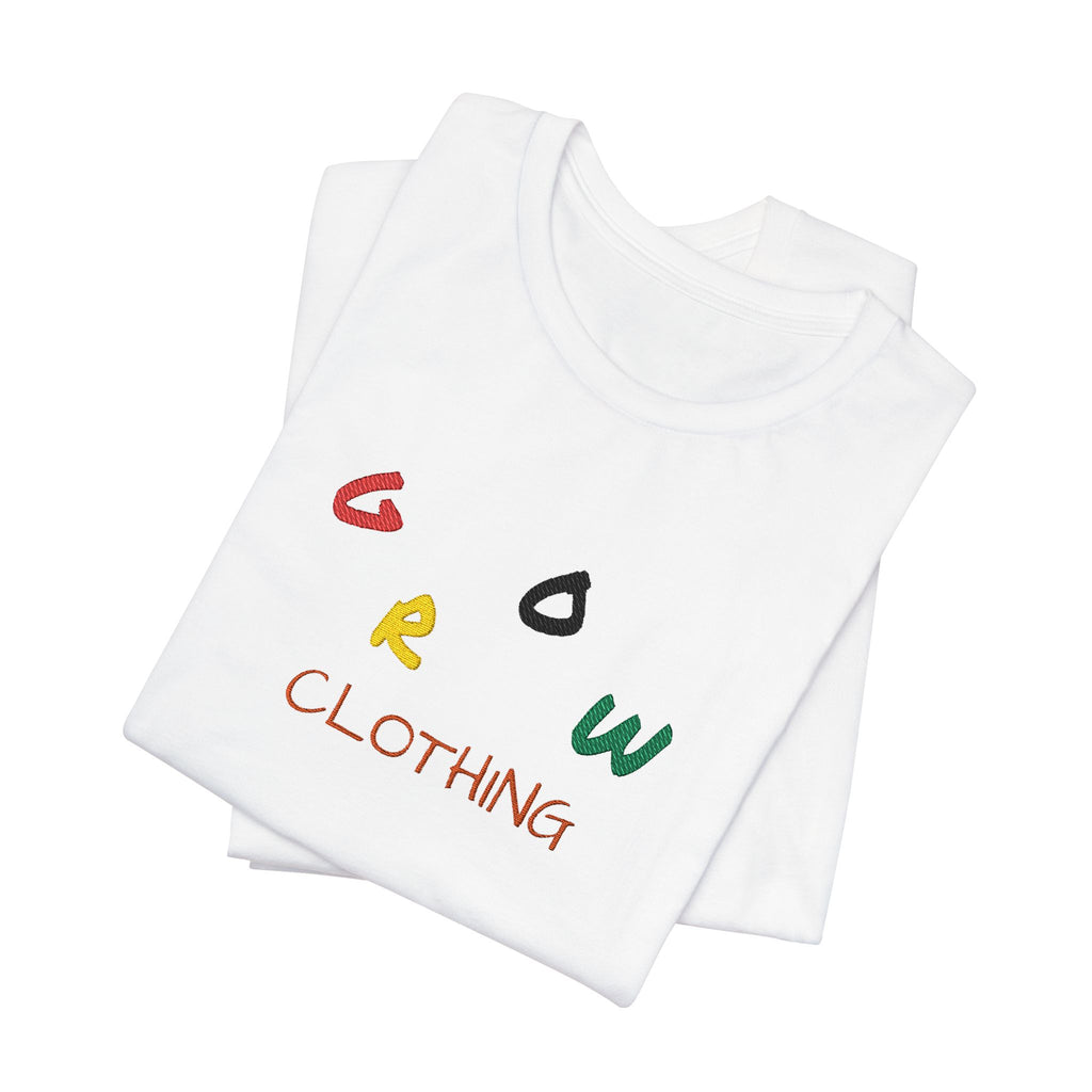 Grow Clothing Unisex Jersey Tee | Inspirational T-Shirt, Casual Wear, Gift for Friends, Eco-Friendly, Summer Style