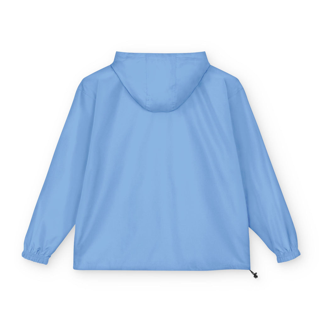 The Grow Clothing™  Champion Packable Anorak Jacket — Chest Logo Outdoor Windbreaker - Stay in style in the for rain/snow/wind