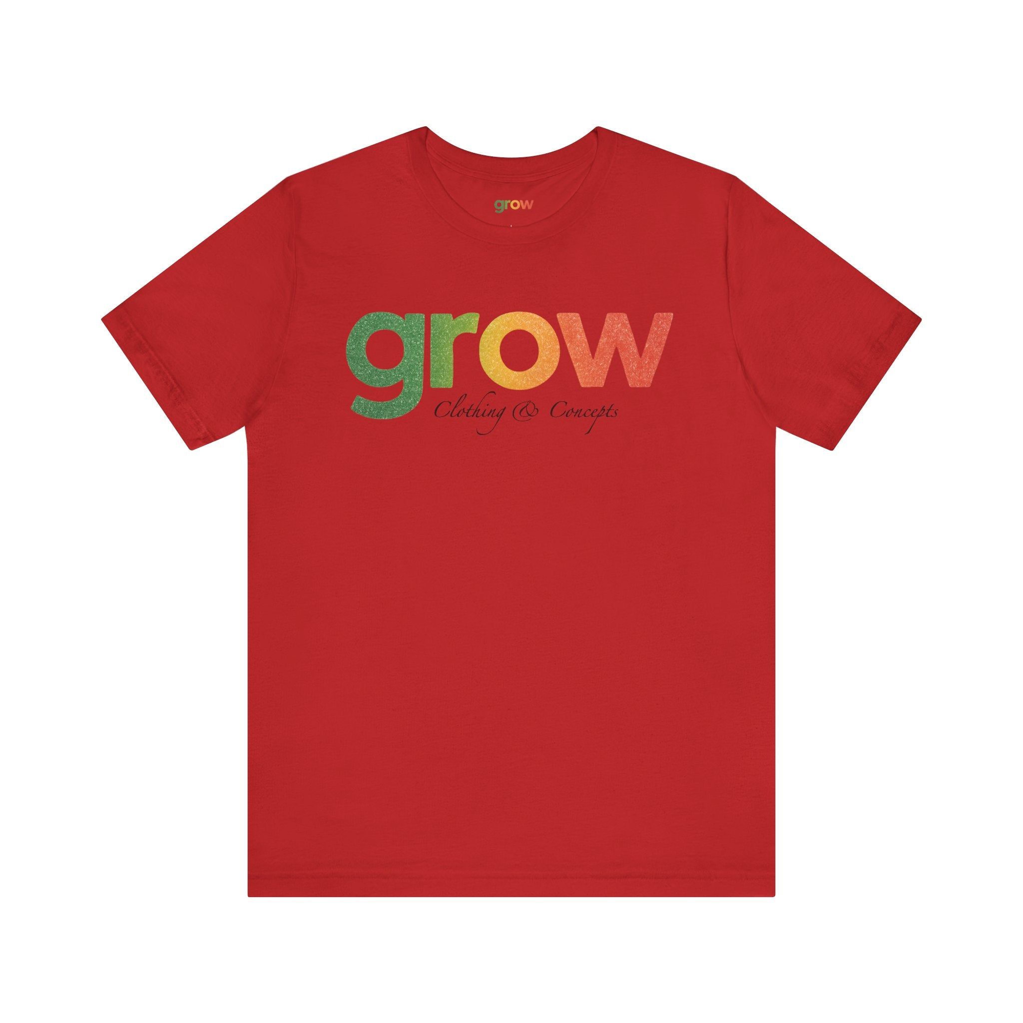 Grow Clothing™ Short Sleeve Rasta Tee | Positive Streetwear, Casual Wear, great quality, comfortable, tons of colors
