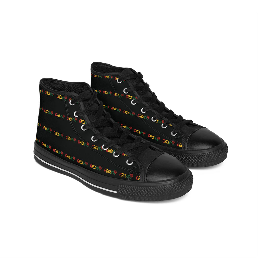 THE Rasta ICON from Grow-Quality Converse stye high-top shoes-classic sneakers