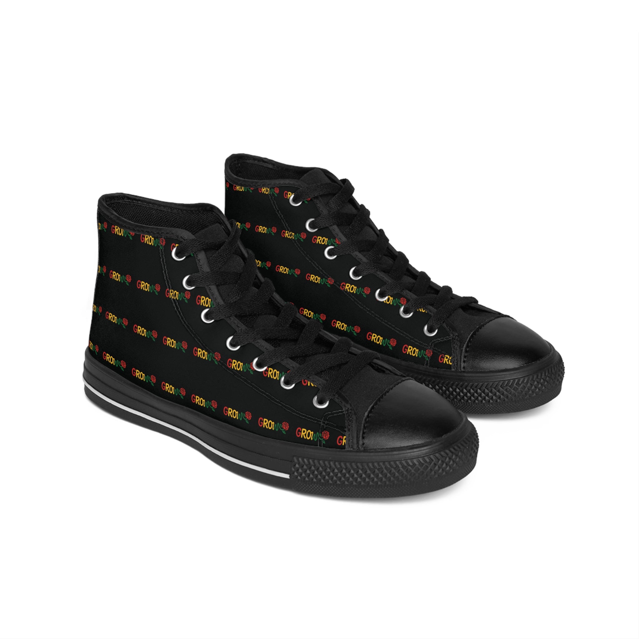 THE Rasta ICON from Grow-Quality Converse stye high-top shoes-classic sneakers
