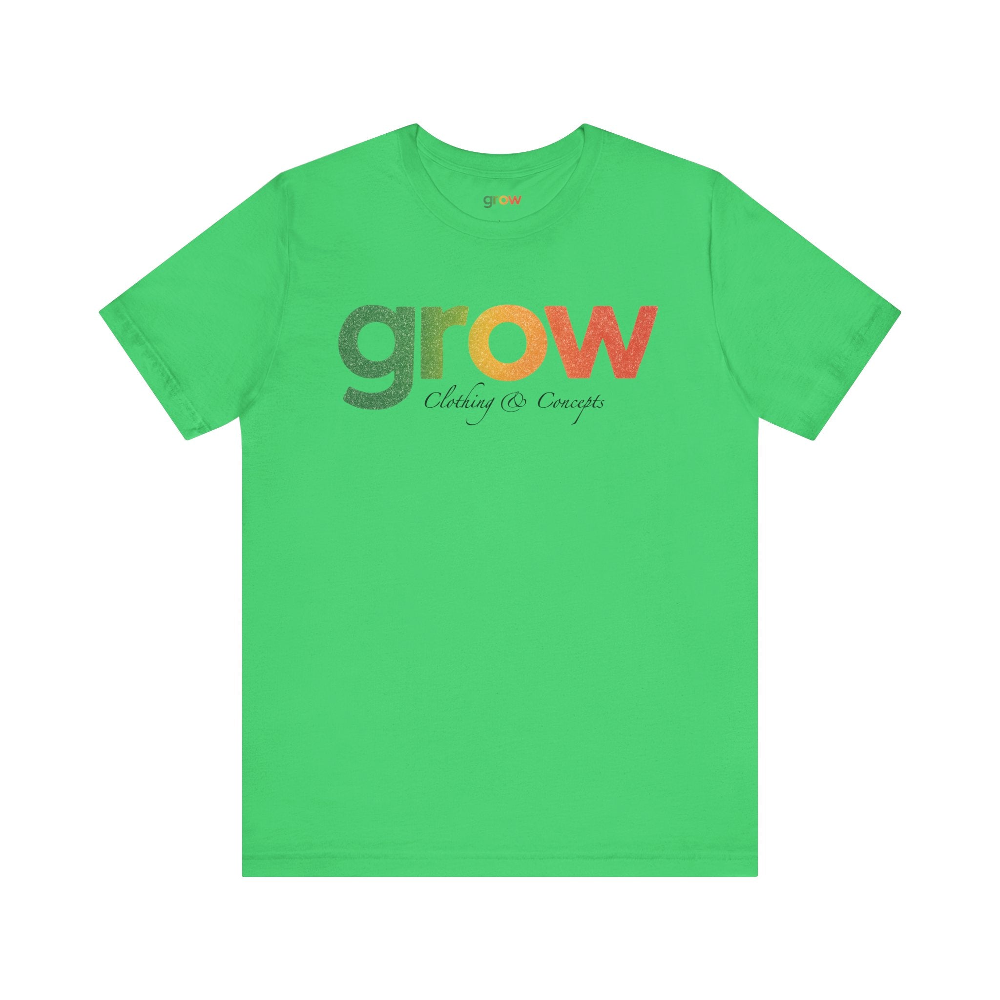 Grow Clothing™ Short Sleeve Rasta Tee | Positive Streetwear, Casual Wear, great quality, comfortable, tons of colors