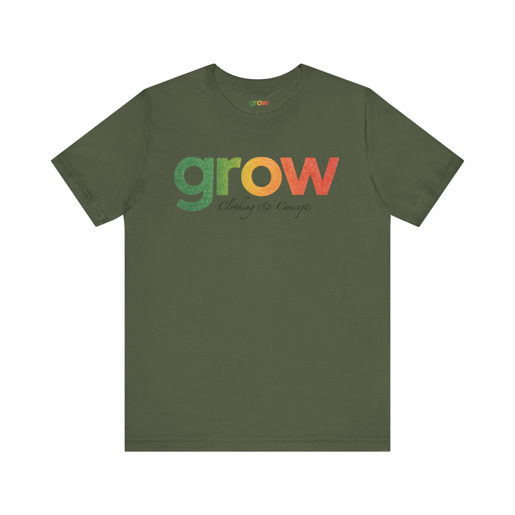 Grow Clothing™ Short Sleeve Rasta Tee | Positive Streetwear, Casual Wear, great quality, comfortable, tons of colors