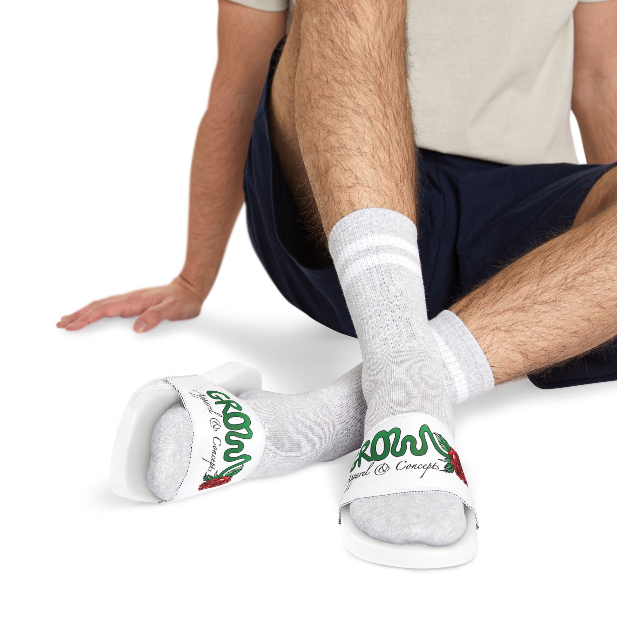 Grow's THE ICON  Removable Velcro Strap Sandals - Streetwear with a purpose - great quality