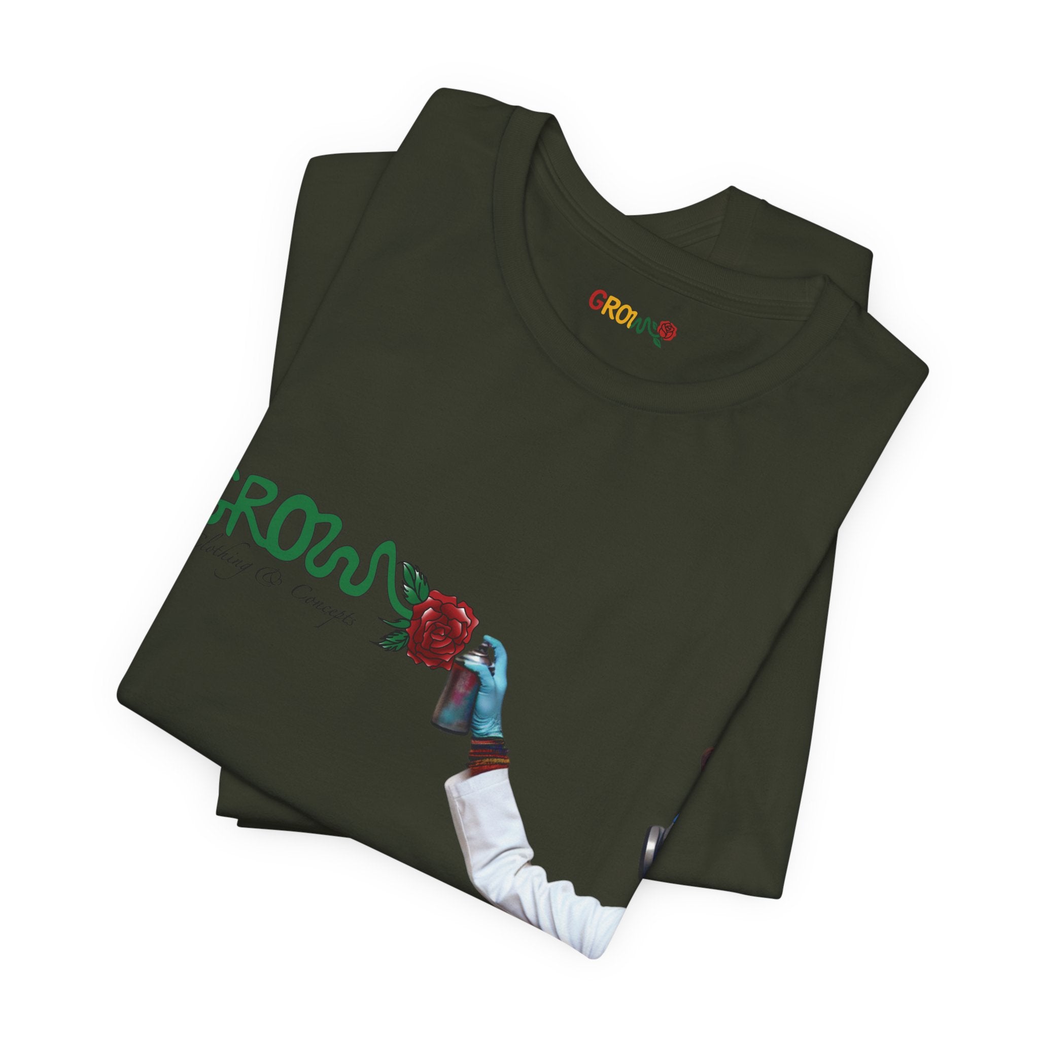 Grow’s Dr. Touchup T-Shirt - positive streetwear - improve always in all ways - unisex, soft great quality