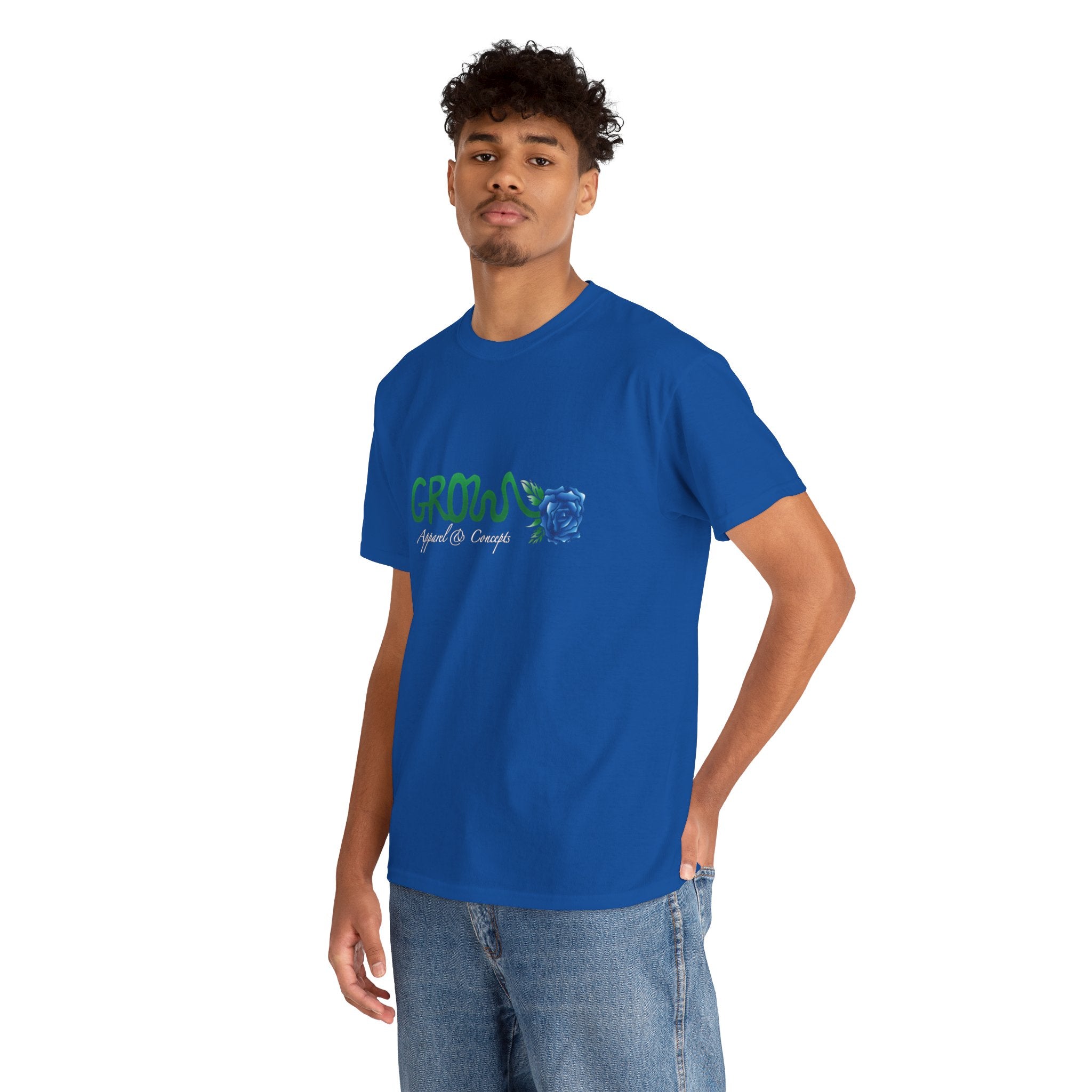 The Icon - G.r.o.w Logo - Streetwear with a positive purpose - UNISEX shirt - quality clothing. positive message