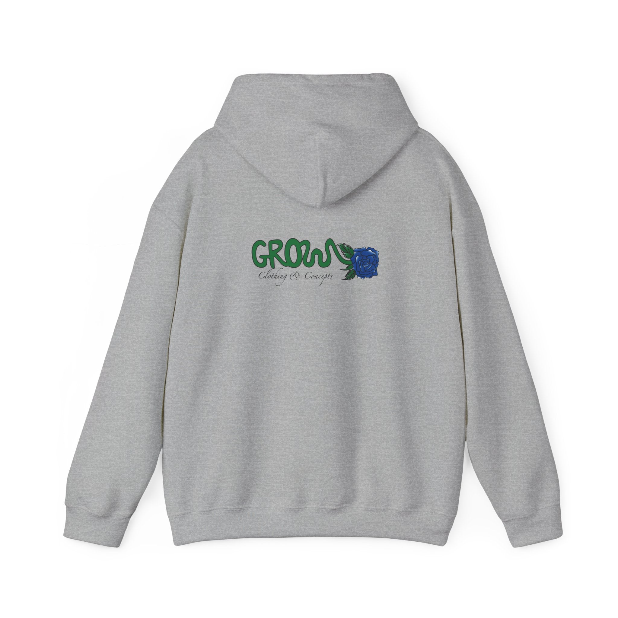 Winter Grind Hoodie | gym motivation hoodie, winter workout shirt, positive streetwear, cool workout clothing |  The Grow Clothing™