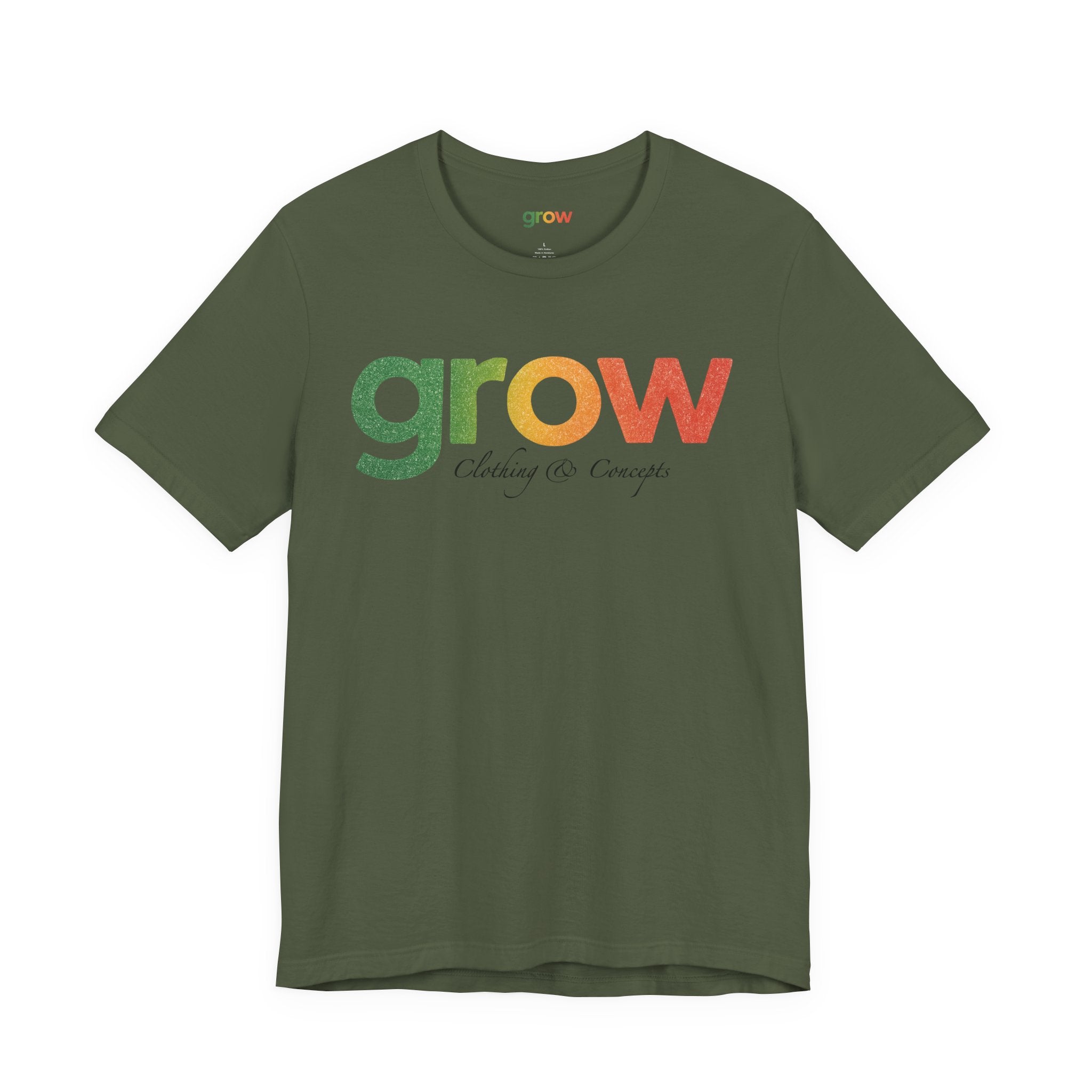 Grow Clothing™ Short Sleeve Rasta Tee | Positive Streetwear, Casual Wear, great quality, comfortable, tons of colors