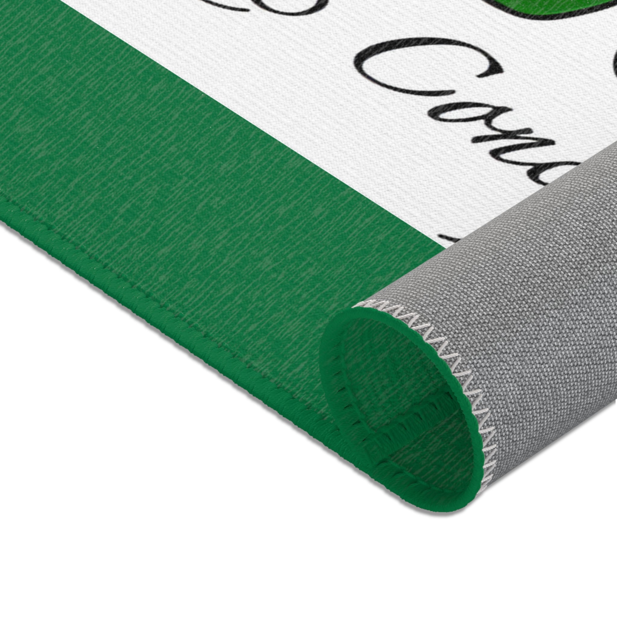 Grow’s Official Area Rug - 6 sizes - hemmed edges and a coated backing,