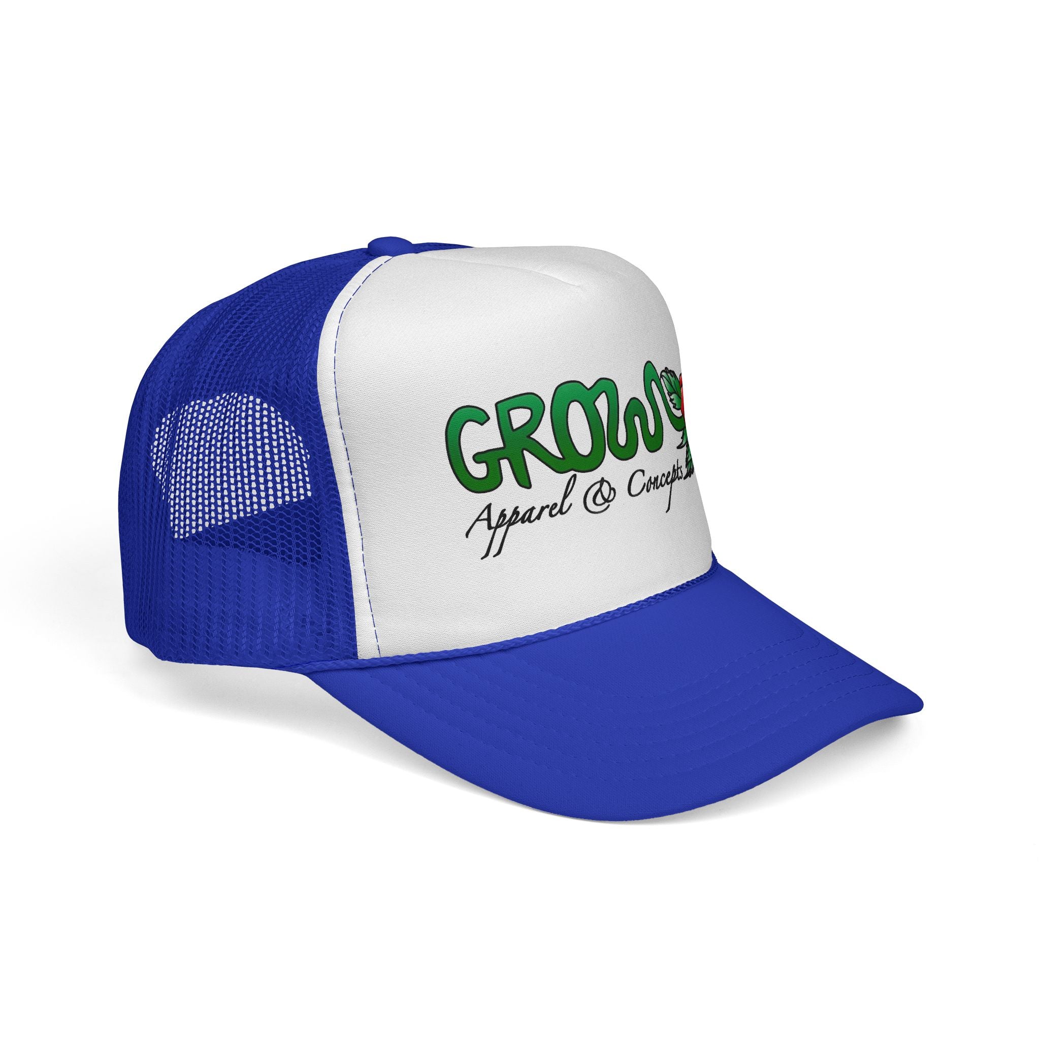 The Grow Clothing™ THE ICON Trucker hat- non-embroidered streetwear hat, snapback, Free when you spend $75+